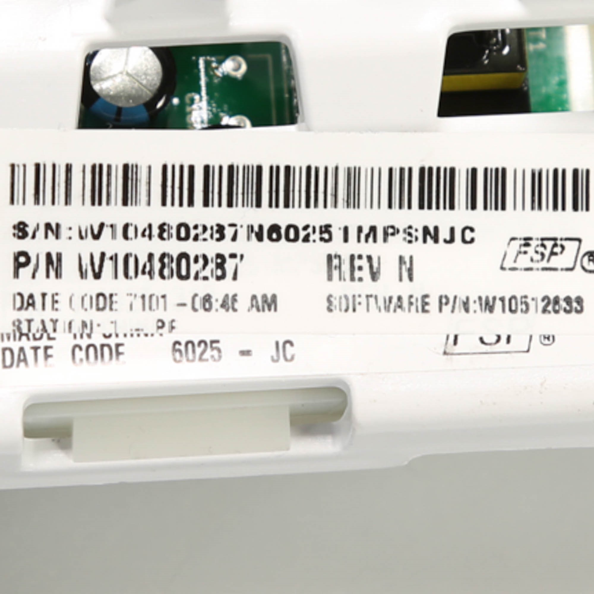 Whirlpool W10480287