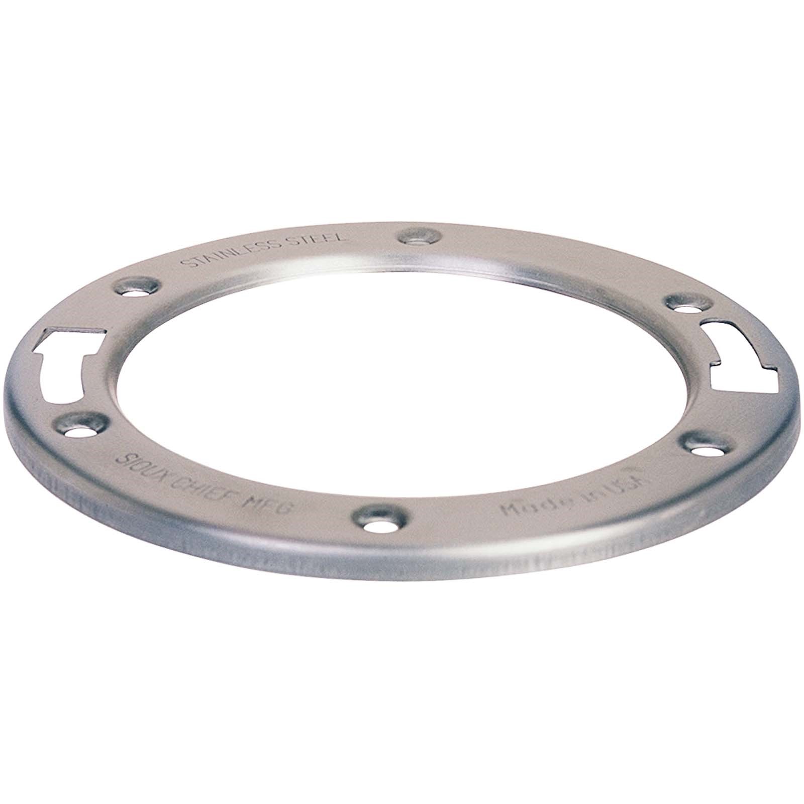 40679 CLOSET FLANGE RING, STAINLESS STEEL