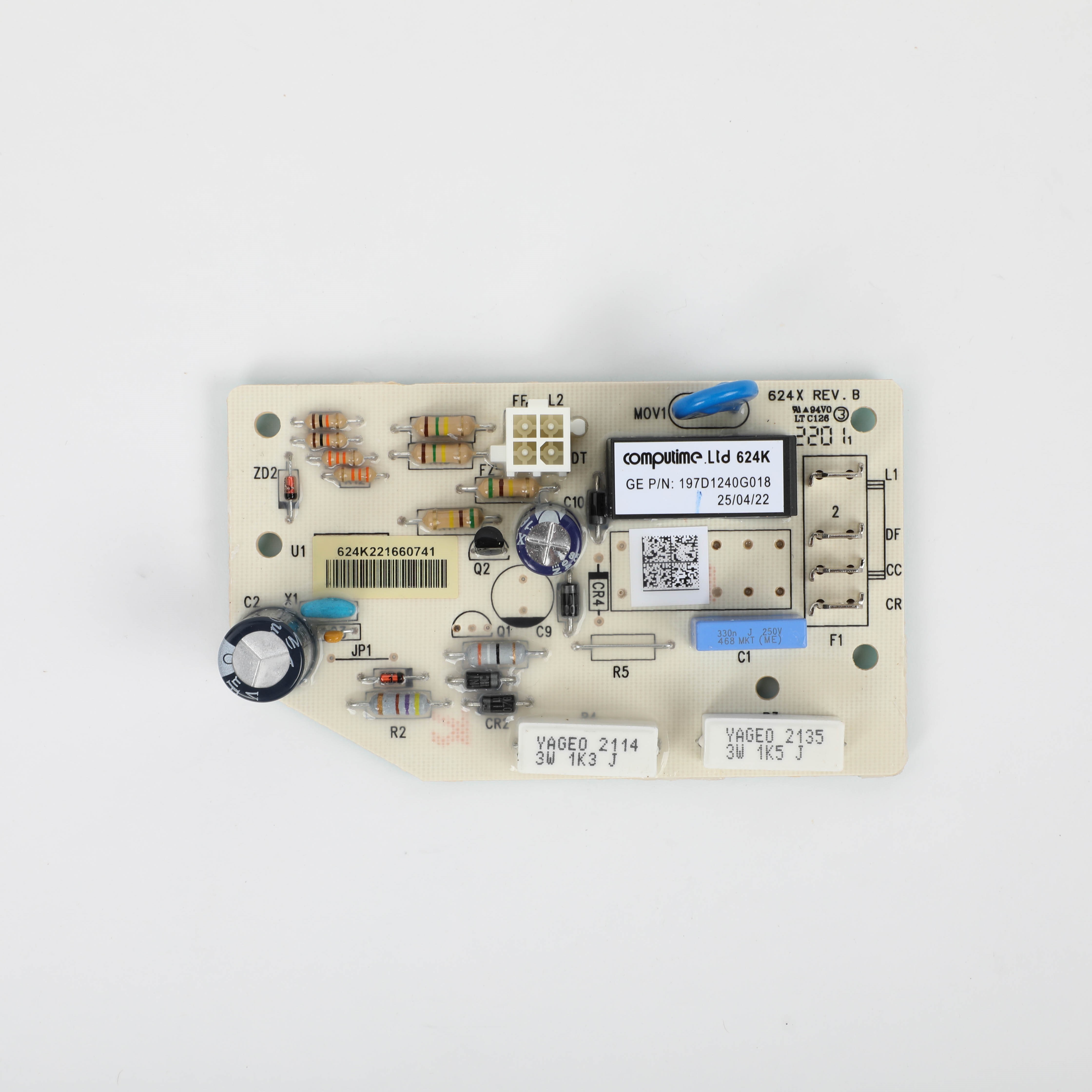 WR55X21623 GE Refrigerator Control Board
