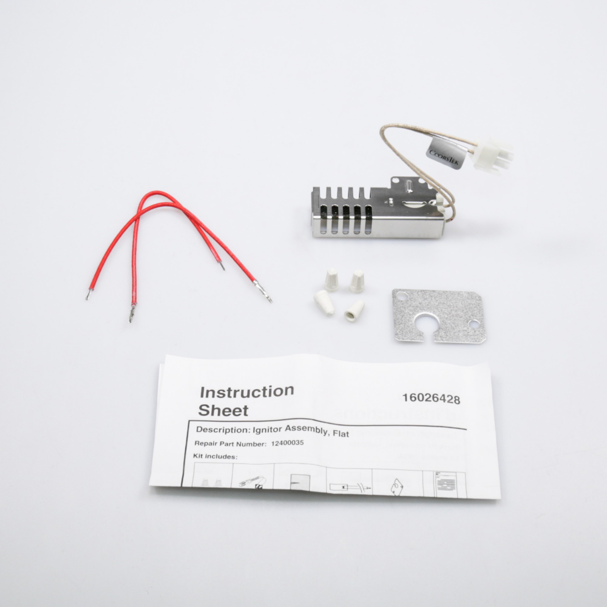 12400035 Whirlpool Flat Style Oven Ignitor Kit