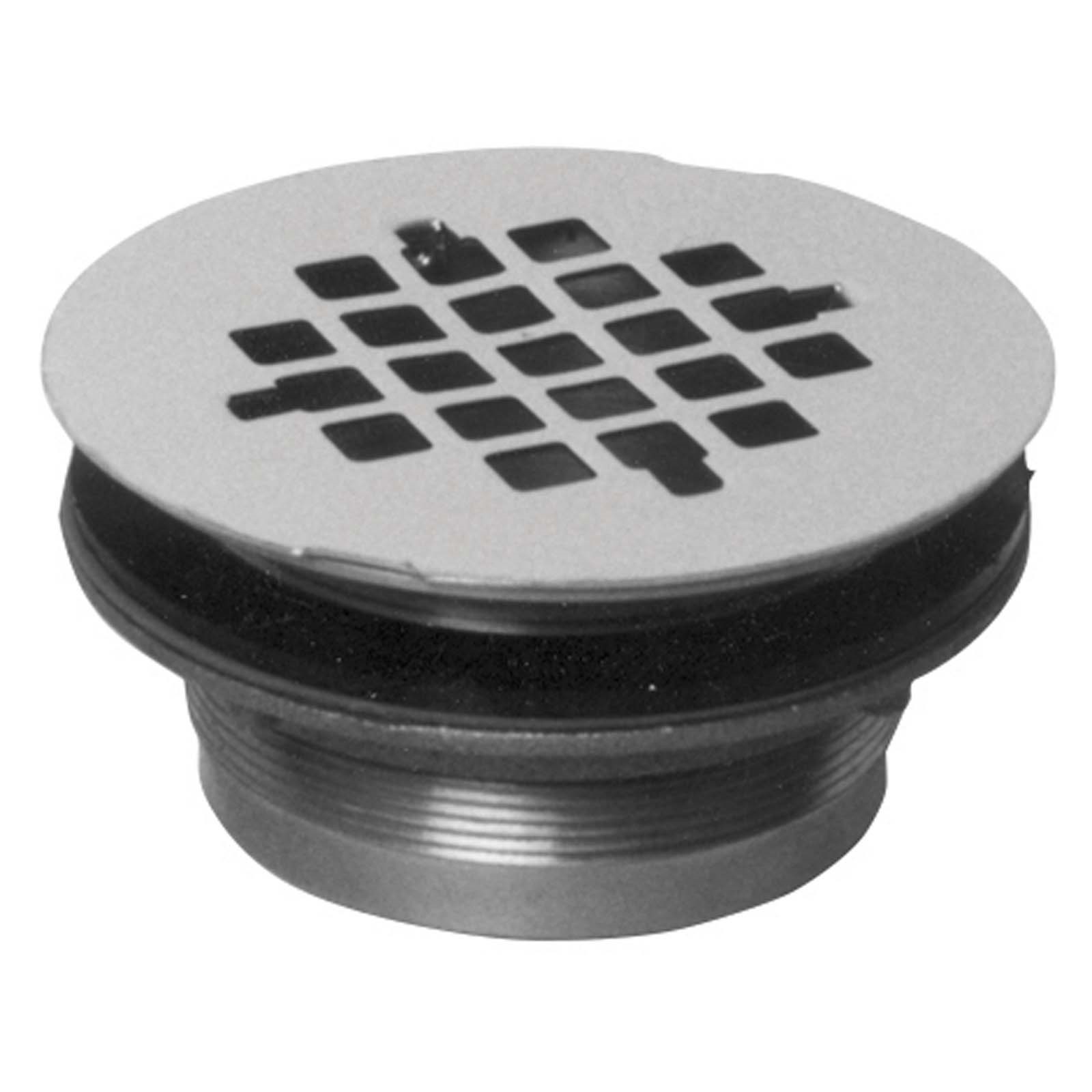 51292W STAINLESS STEEL THREADED SHOWER DRAIN FITS 2 PIPE