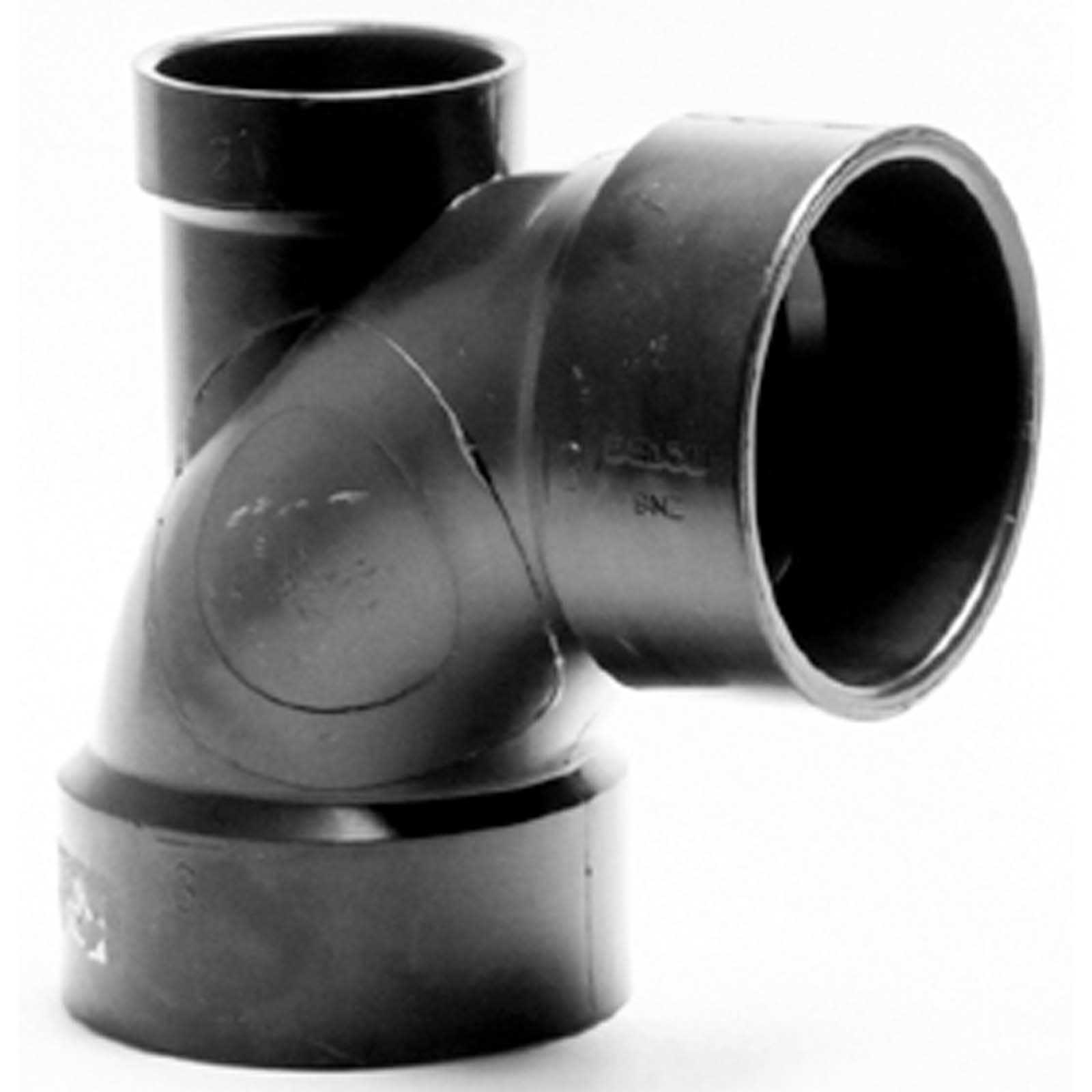 83534 3 X 3 X 2 HUB X HUB X HUB HIGH HEEL INLET DWV 90°