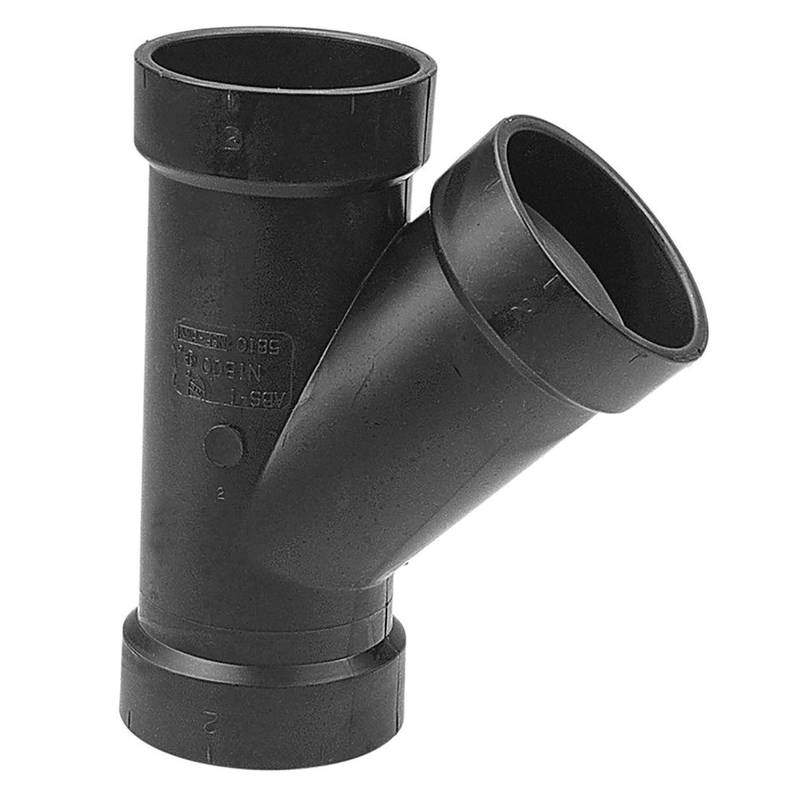 51307 DWV 45° WYE 4” (HXHXH), ABS