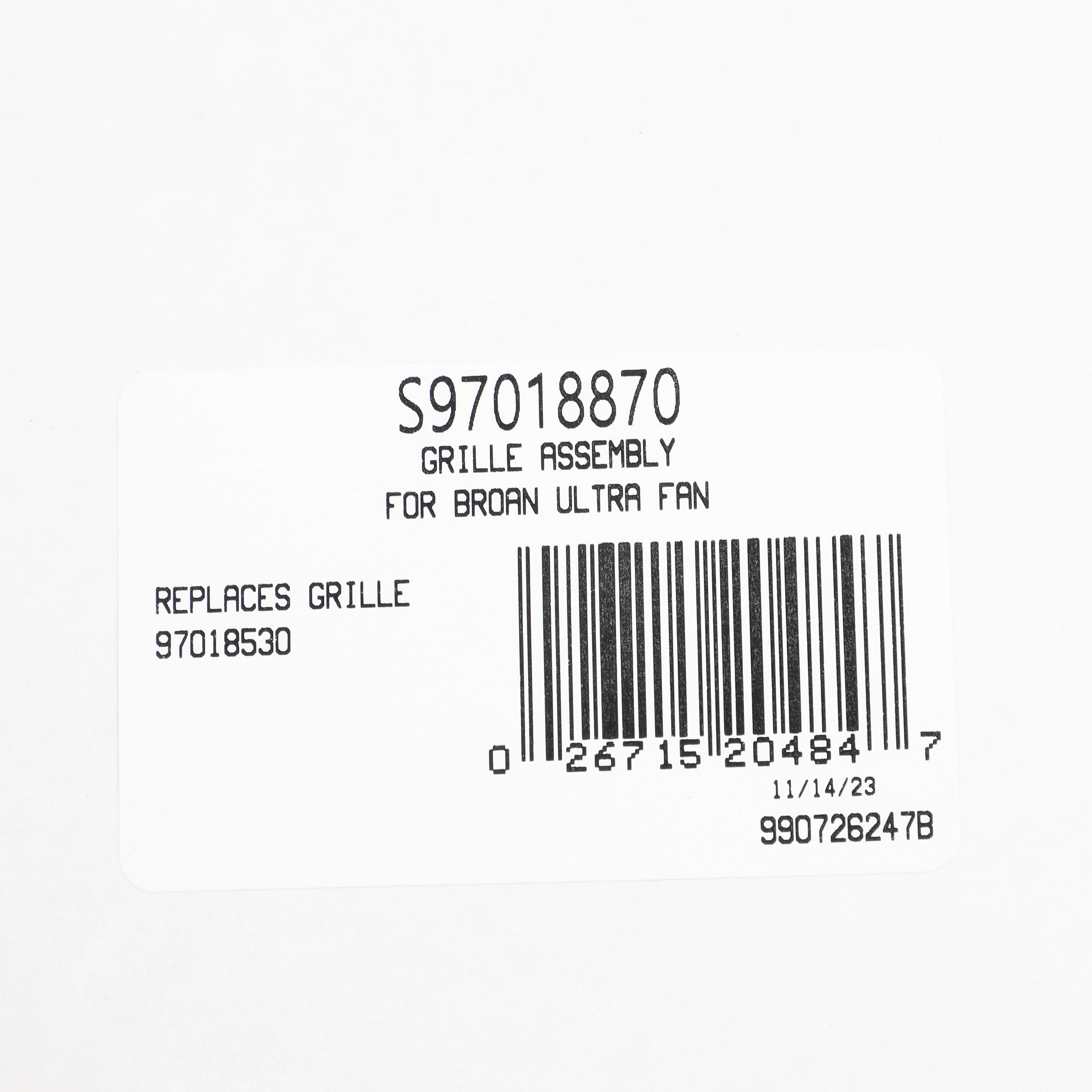 Broan S97018870