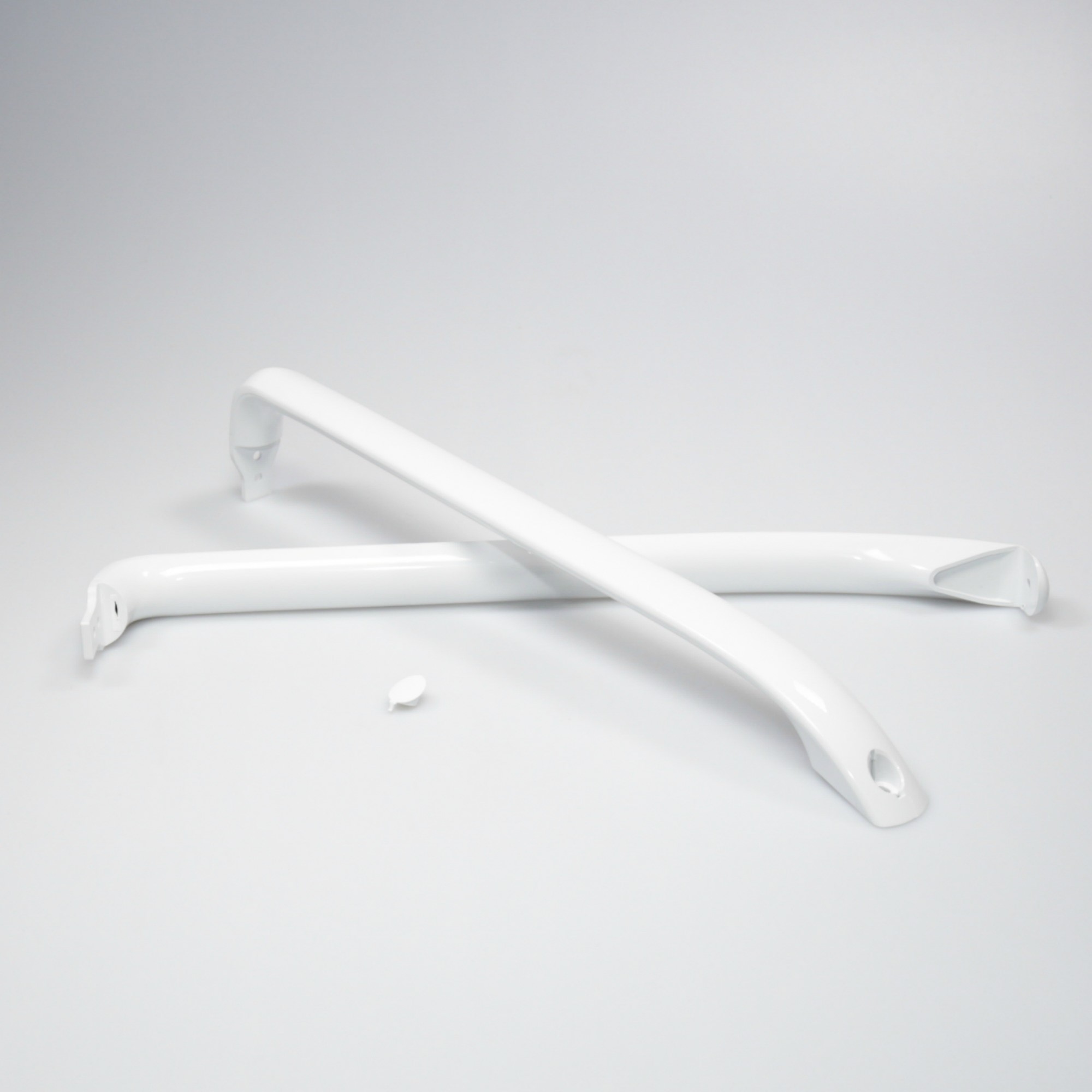 WR12X22148 GE Refrigerator Smooth Handle Kit (White)
