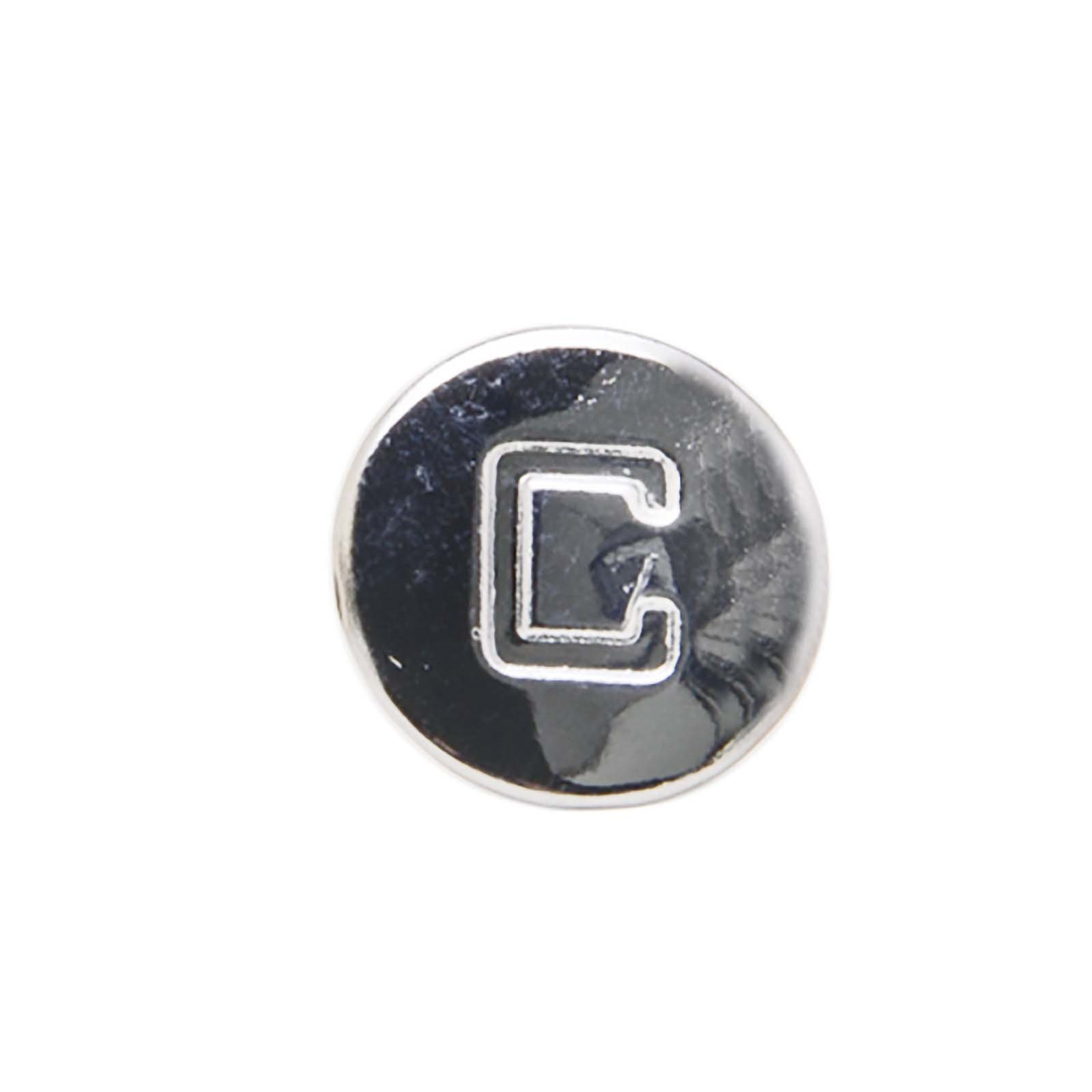 25704 104C CHROME PLATED METAL COLD SNAP-IN INDEX BUTTON