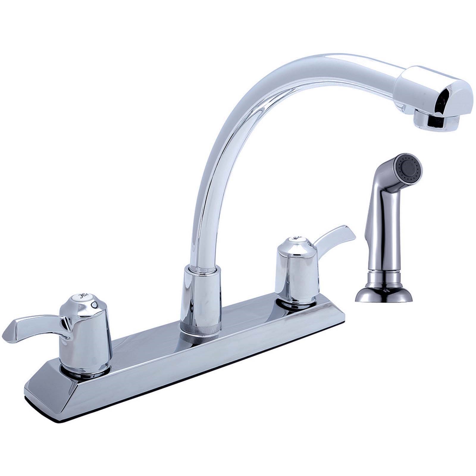 EKC7350 ENCORE KITCHEN HI-RISE LEVER HANDLE WITH SPRAY, CH
