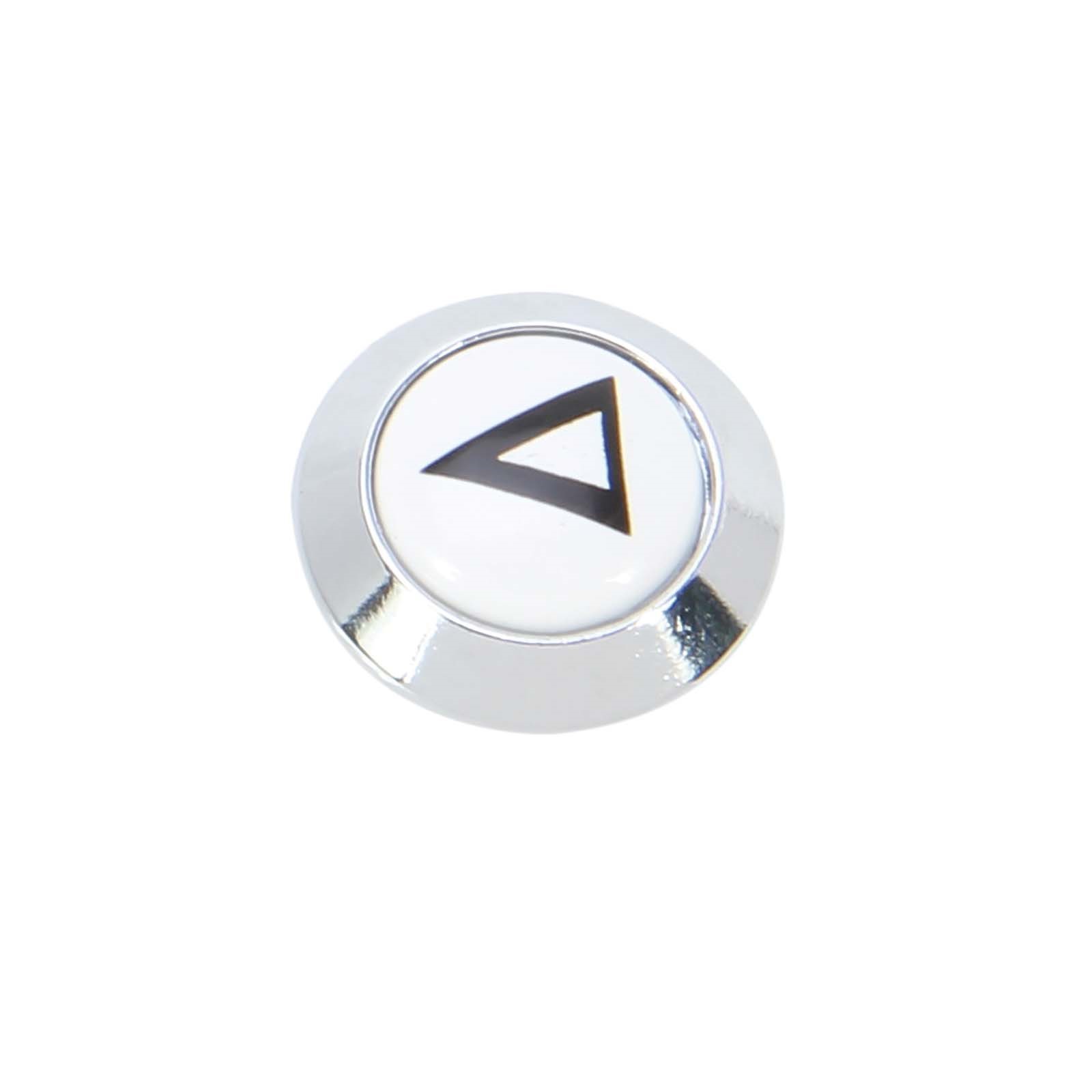 46607 CHROME PLATED DIVERTER INDEX BUTTON