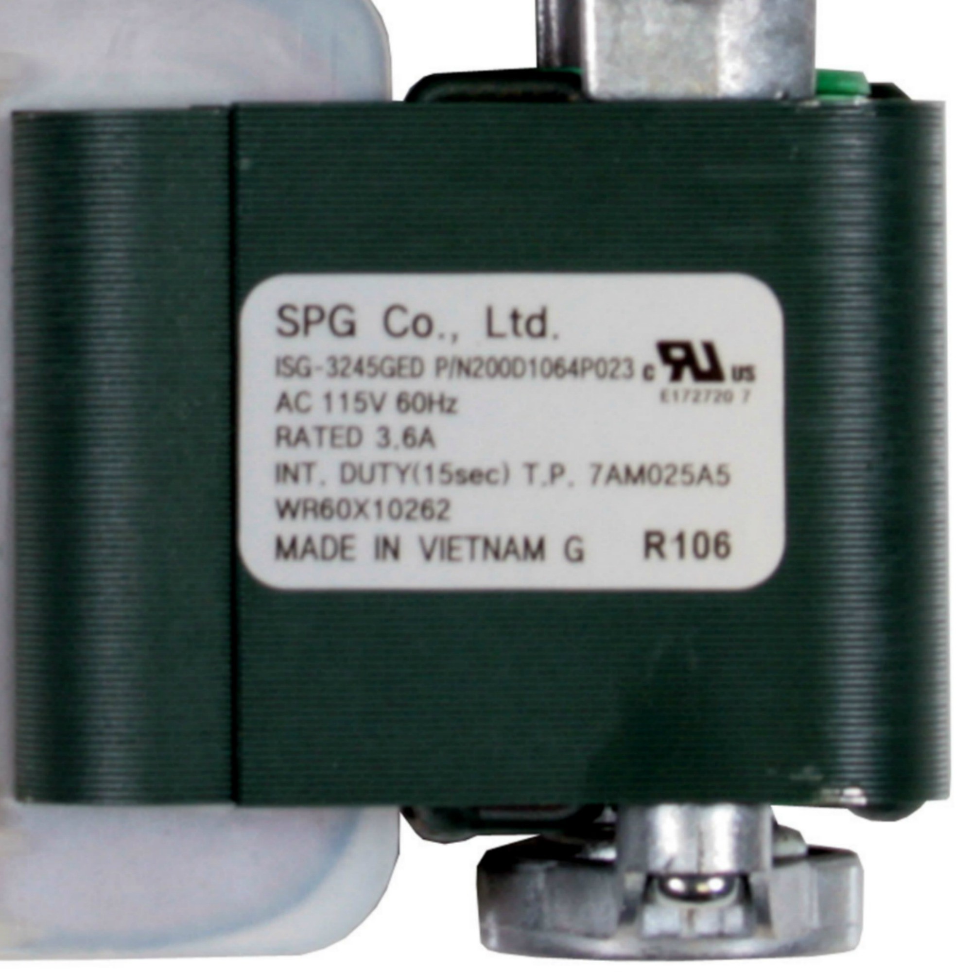 WR60X10262 GE Refrigerator Motor Crusher Dispenser