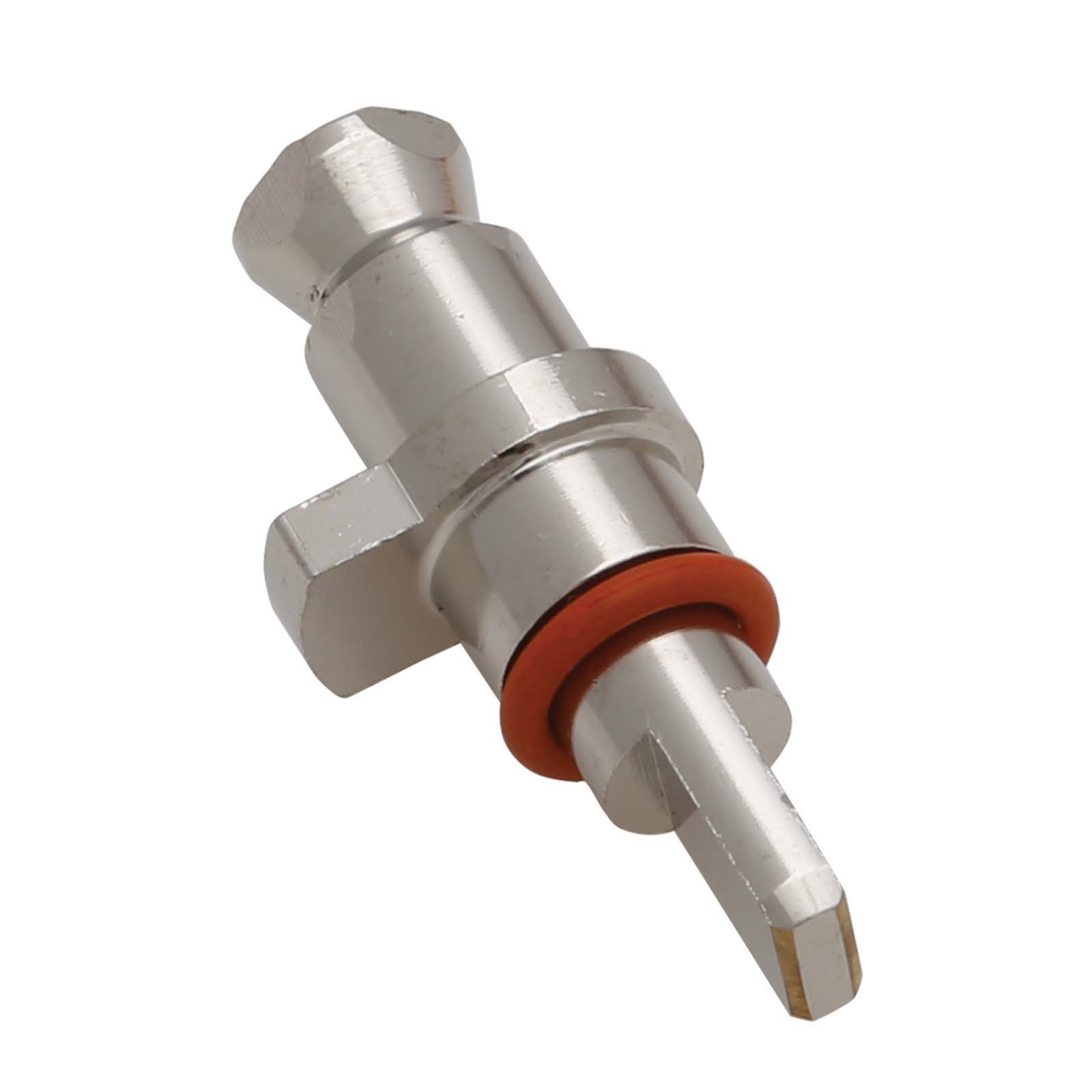 53563 FAUCET REPAIR HOT STEM, PLATED BRASS