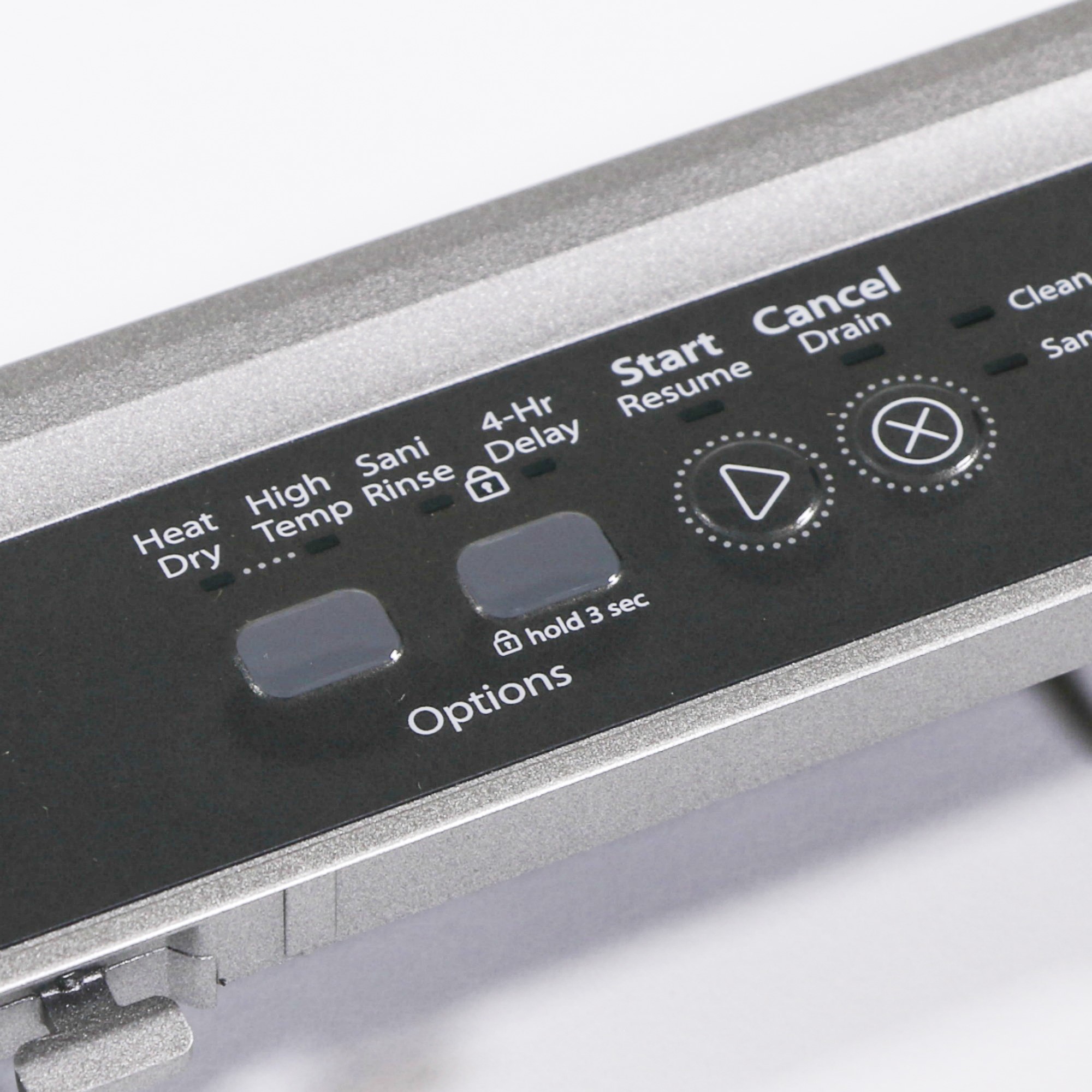 WPW10733627 Whirlpool Dishwasher Console
