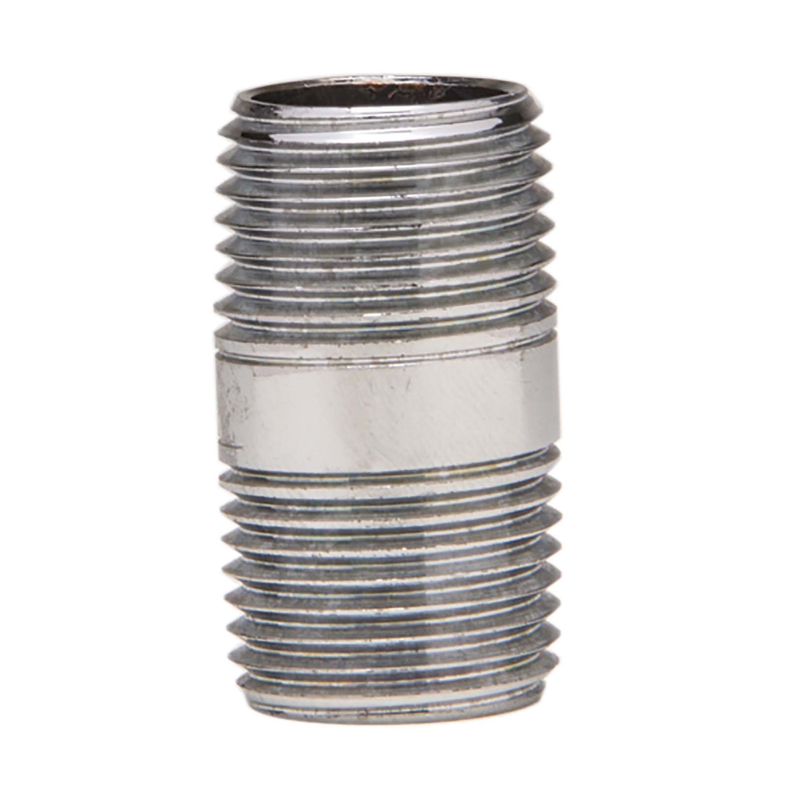 96990 3/4 X 1-1/2 CHROME PLATED BRASS NIPPLE