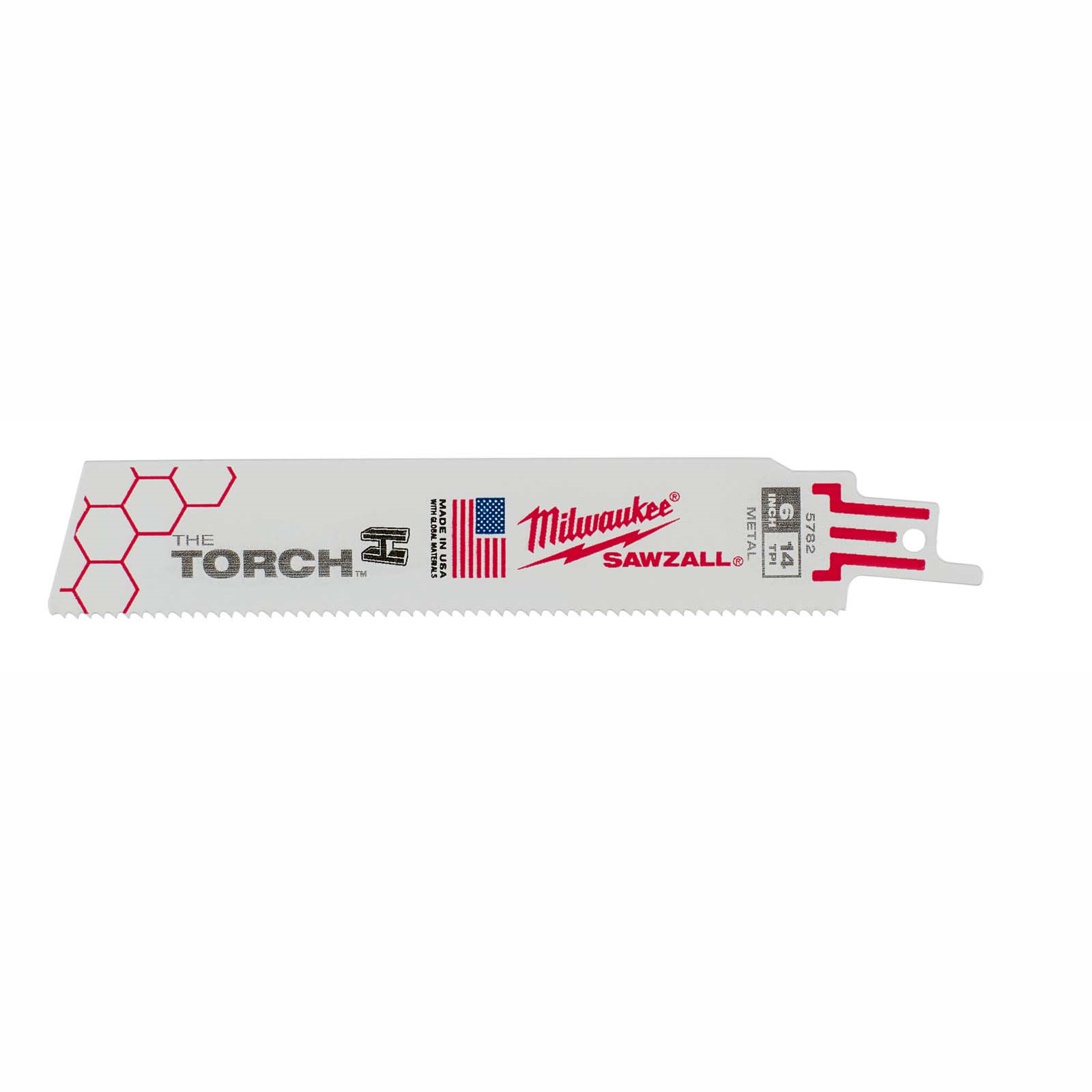 20977 6 14TPI SAWZALL BLADES, TORCH, METAL (5 PACK)