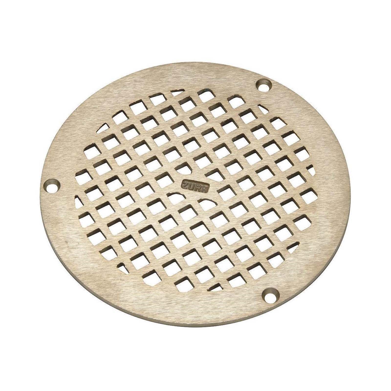 90032 6 ROUND TYPE B POLISHED NICKEL BRONZE GRATE FOR Z4