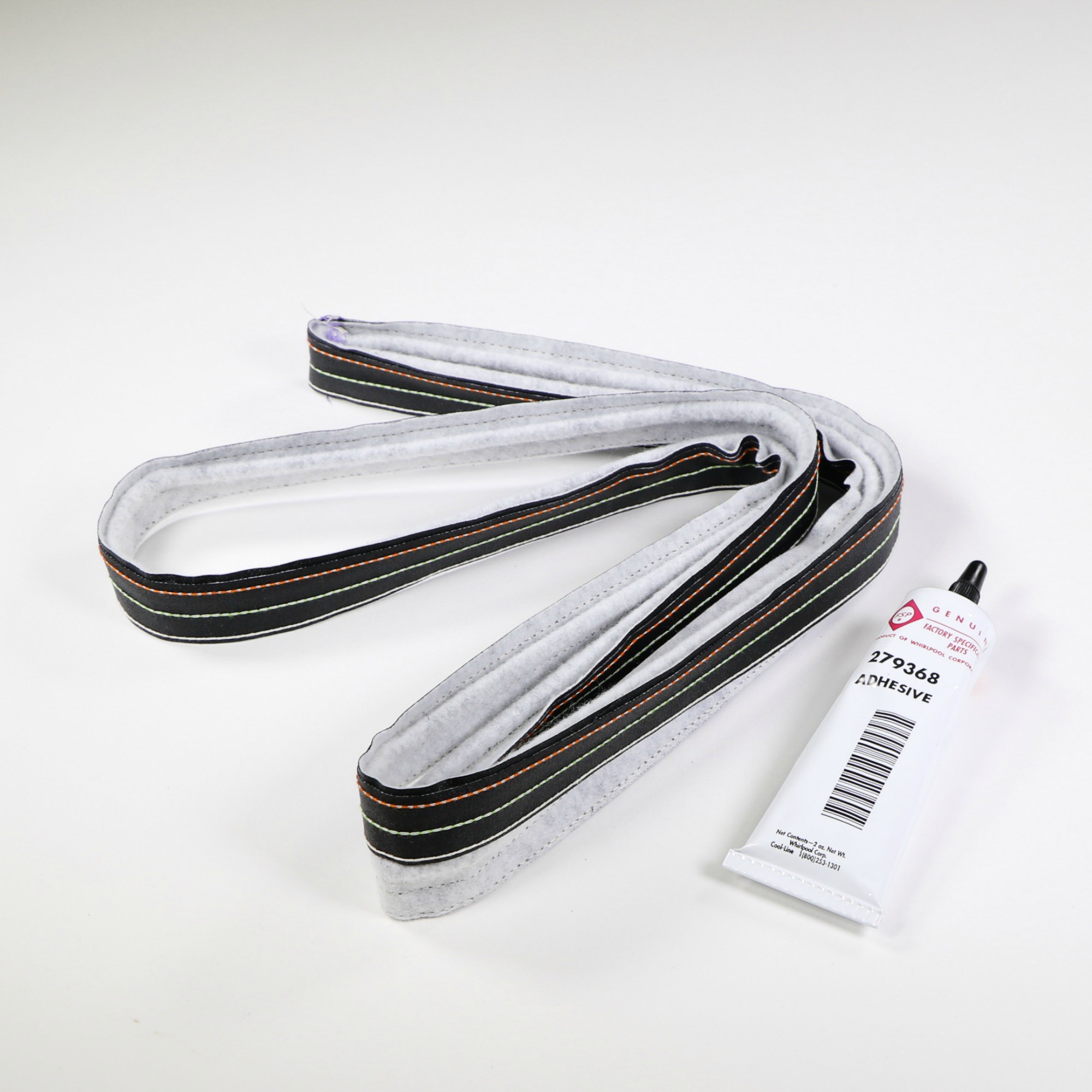 279735 Whirlpool Dryer Rear Drum Seal - White Stiches