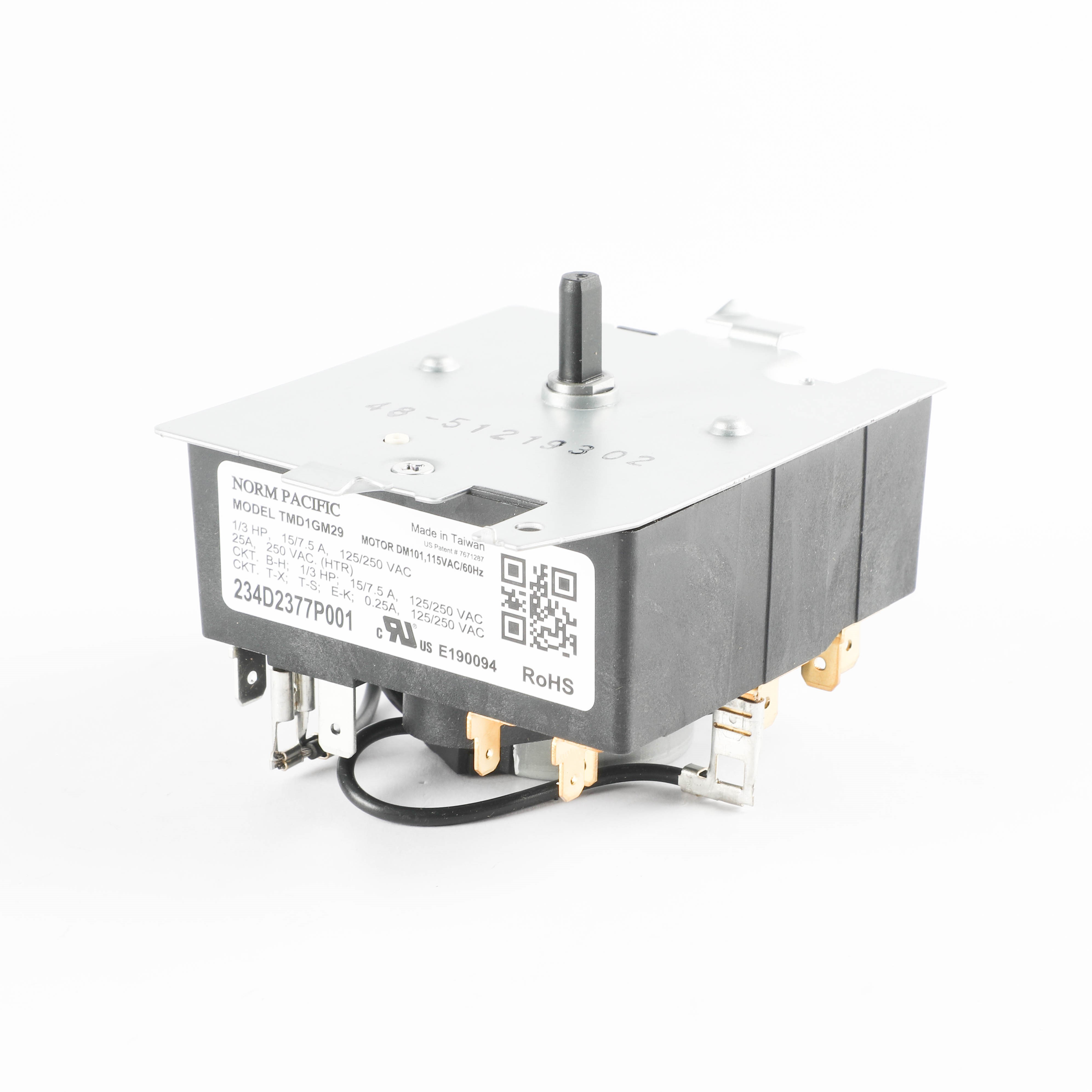 WE04X24551 GE Washer Dryer Timer