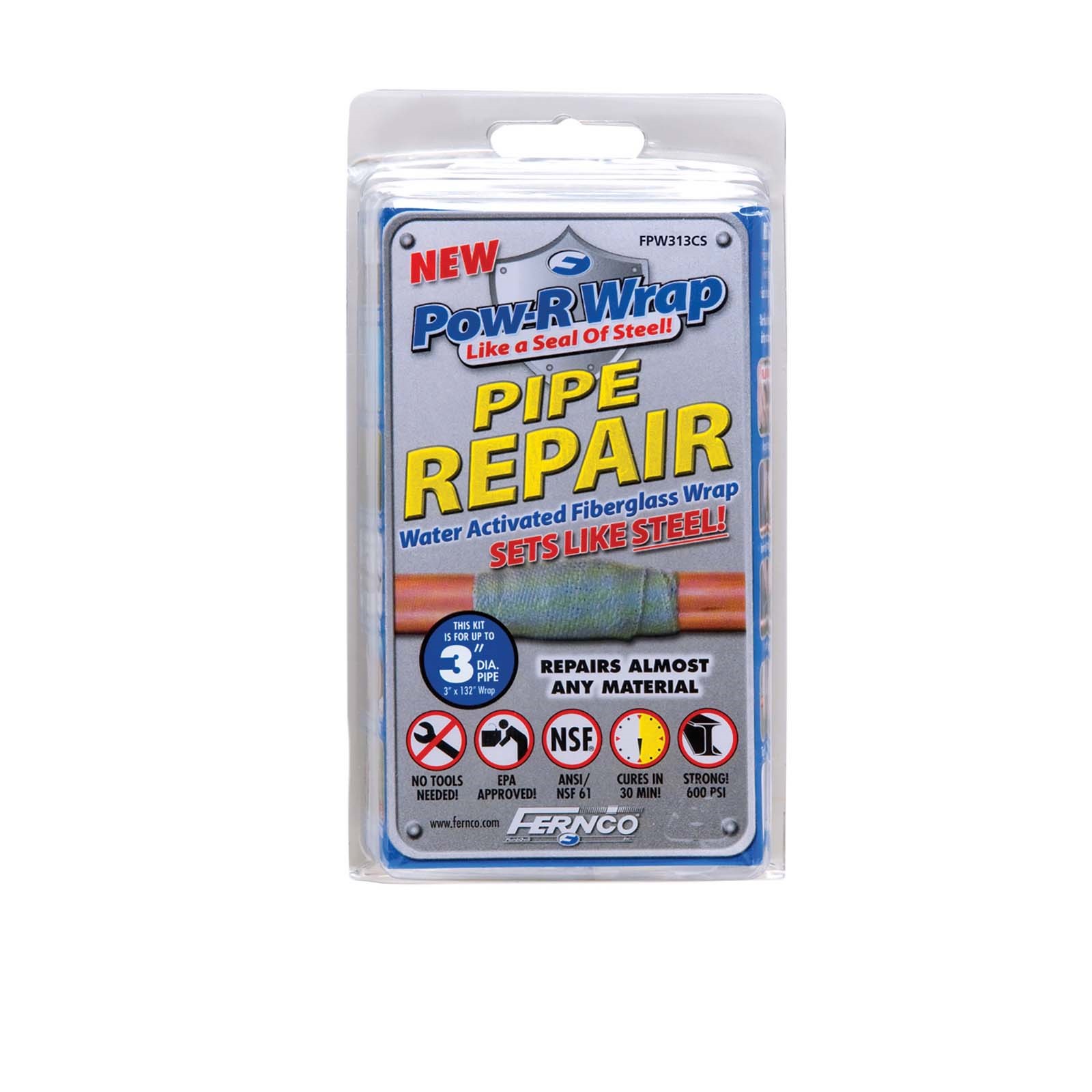 81802 FERNCO POW-R WRAP FPW-3132CS RESIN FIBERGLASS WRAP