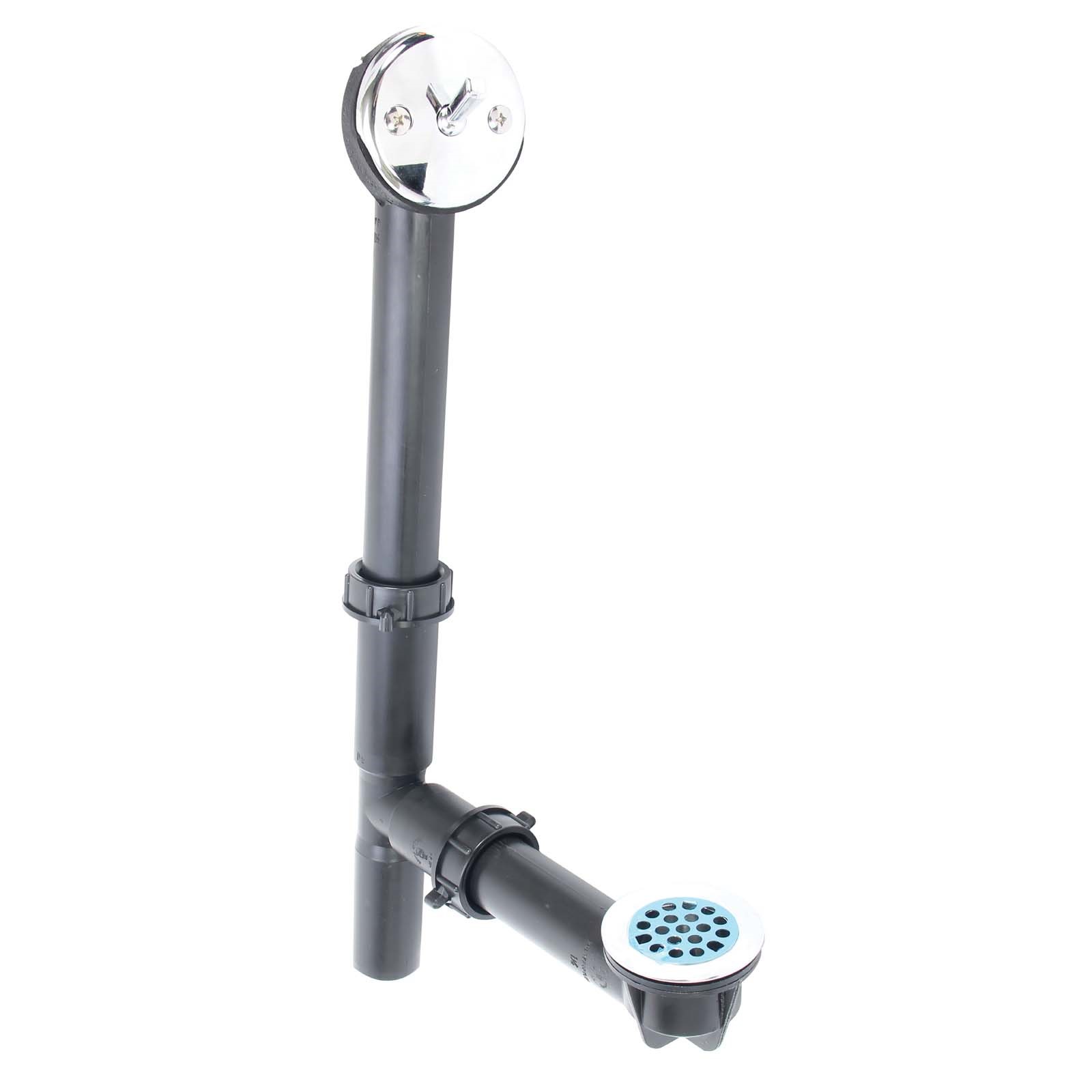 52907W POLYPROPYLENE PISTON STYLE TRIP LEVER BATH WASTE B
