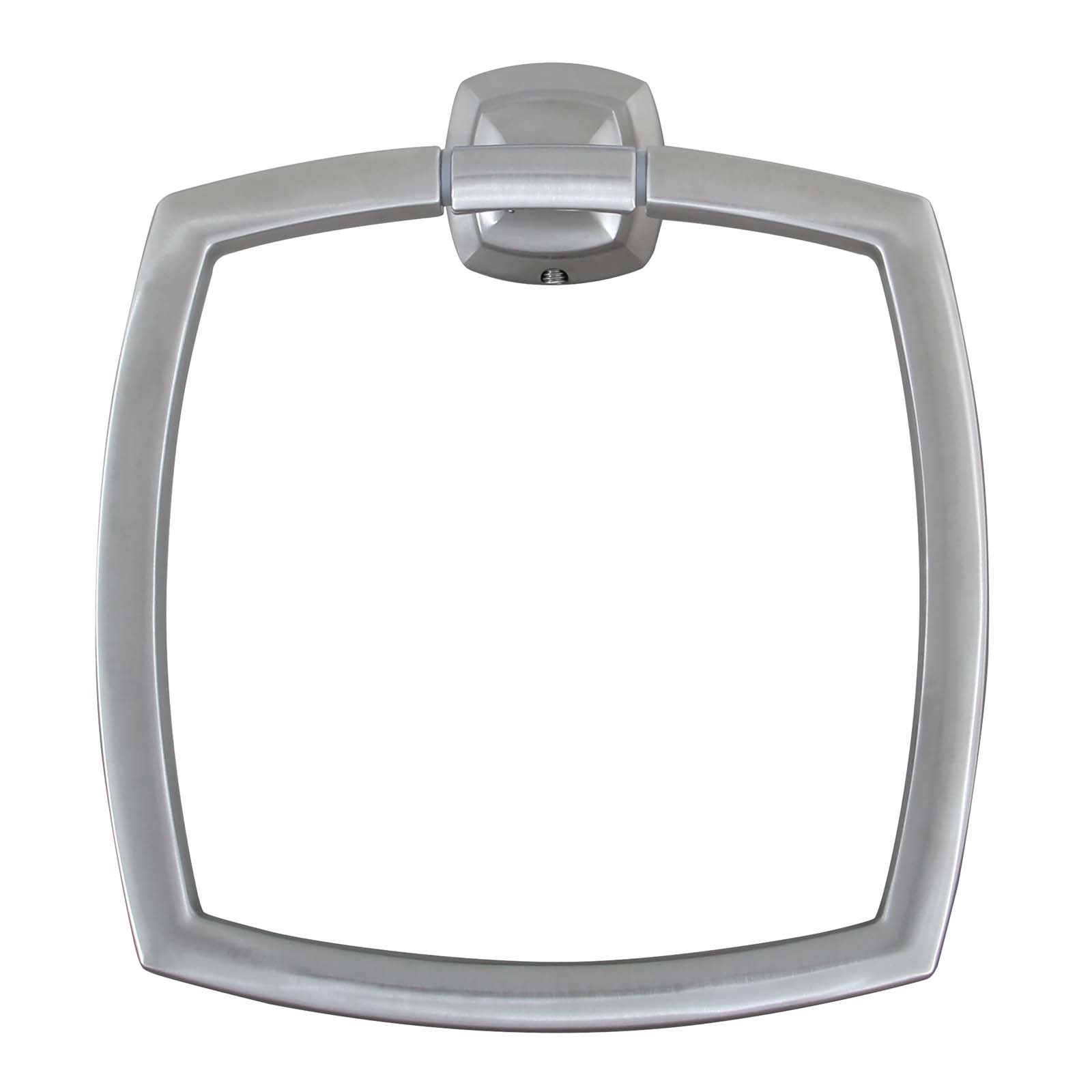 81658 ARCHITEC TOWEL RING, BRUSHED NICKEL