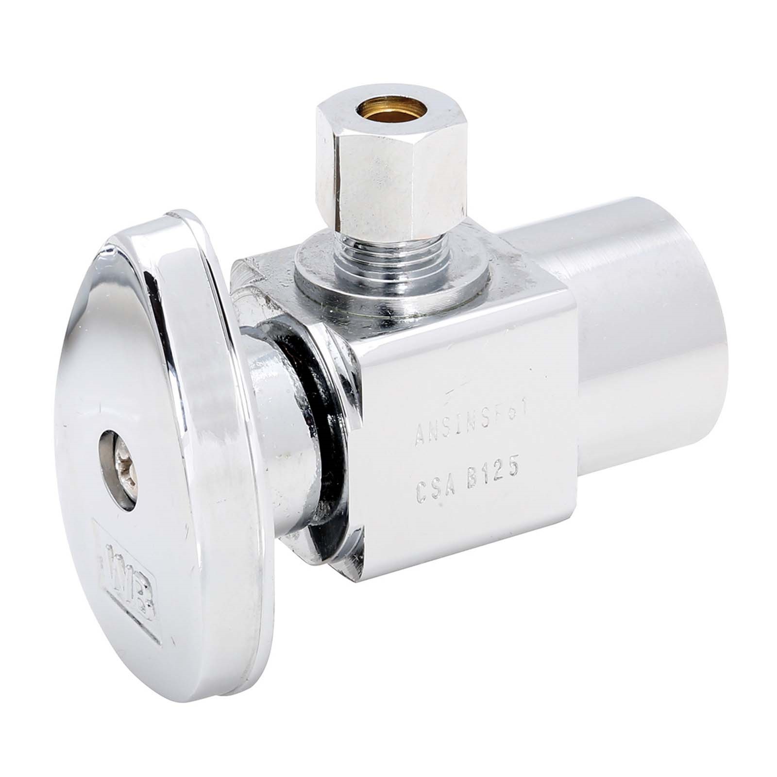 83433 1/2 FIP X 1/4 COM FINALE ULTIMATE BRASS 1/4 TURN A