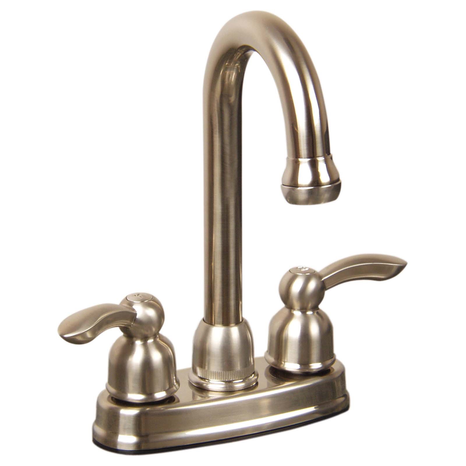 ESB0460 ESSENCE BAR FAUCET LEVER HDLES-SWING SPOUT,BN