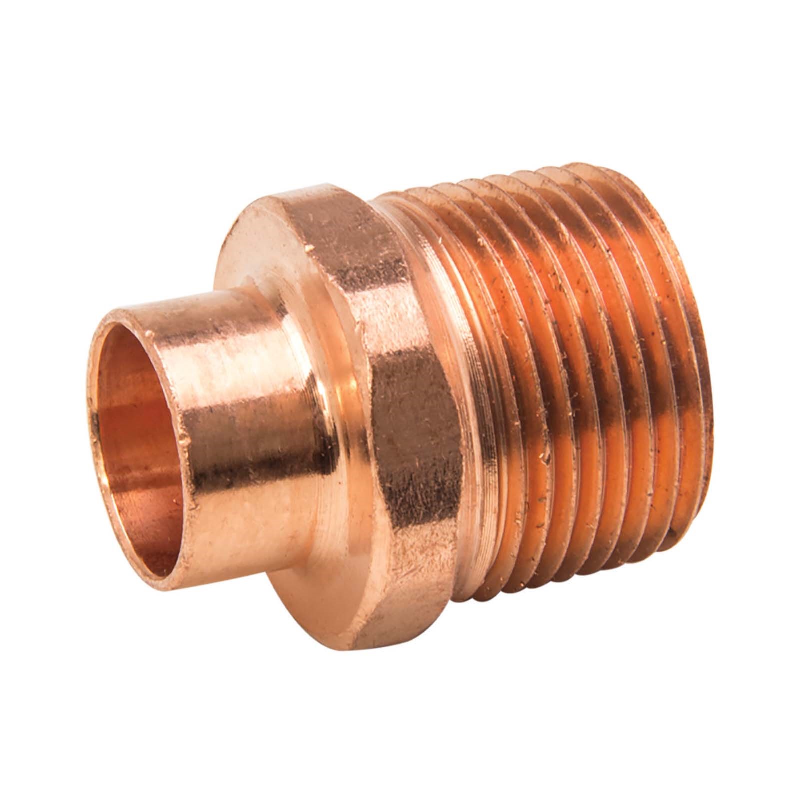52809 #604R WROT M RED. ADPTR 3/4” X 1/2” C X MPT