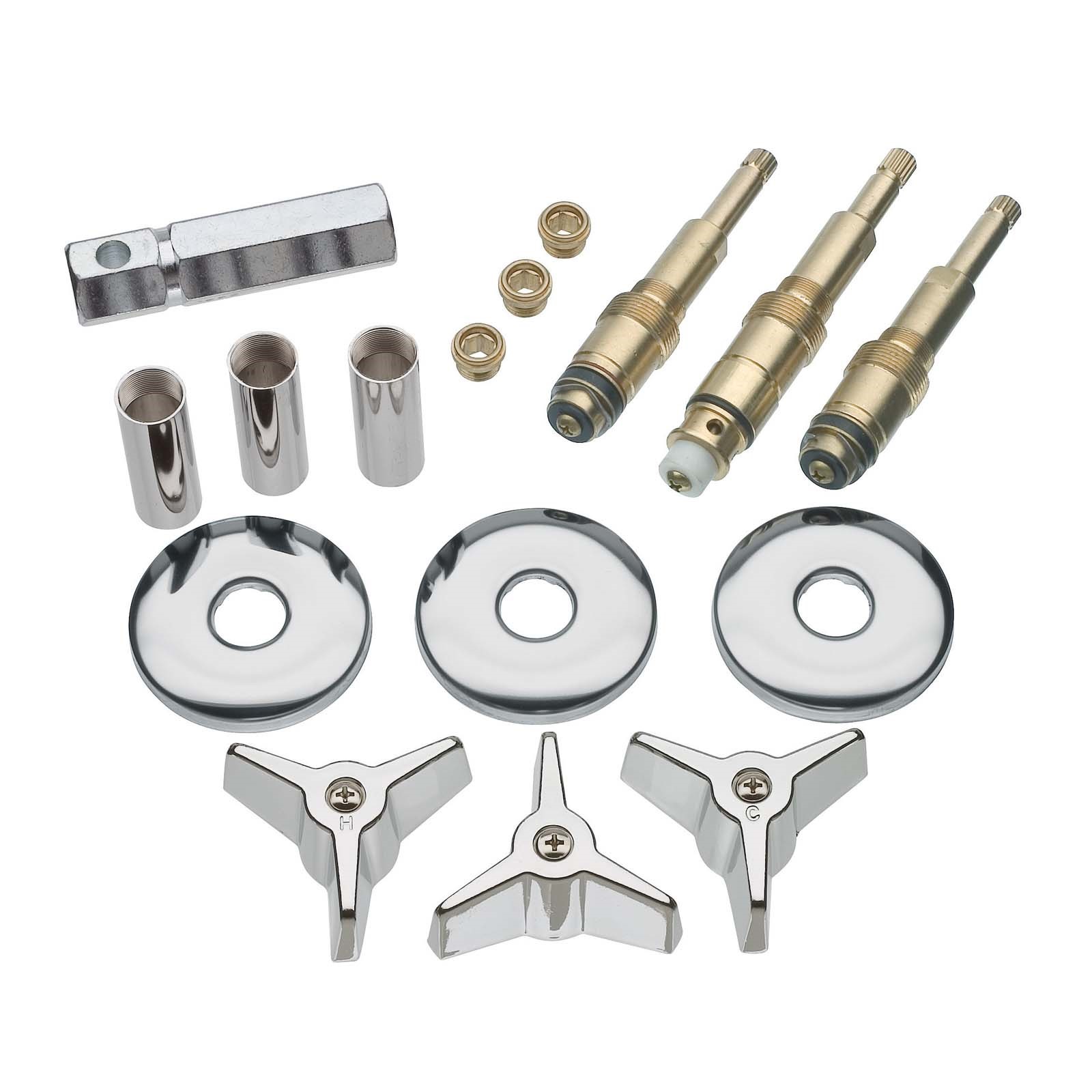 AS60 TUB AND SHOWER REBUILD KIT FOR 3-HANDLE AMERICAN S
