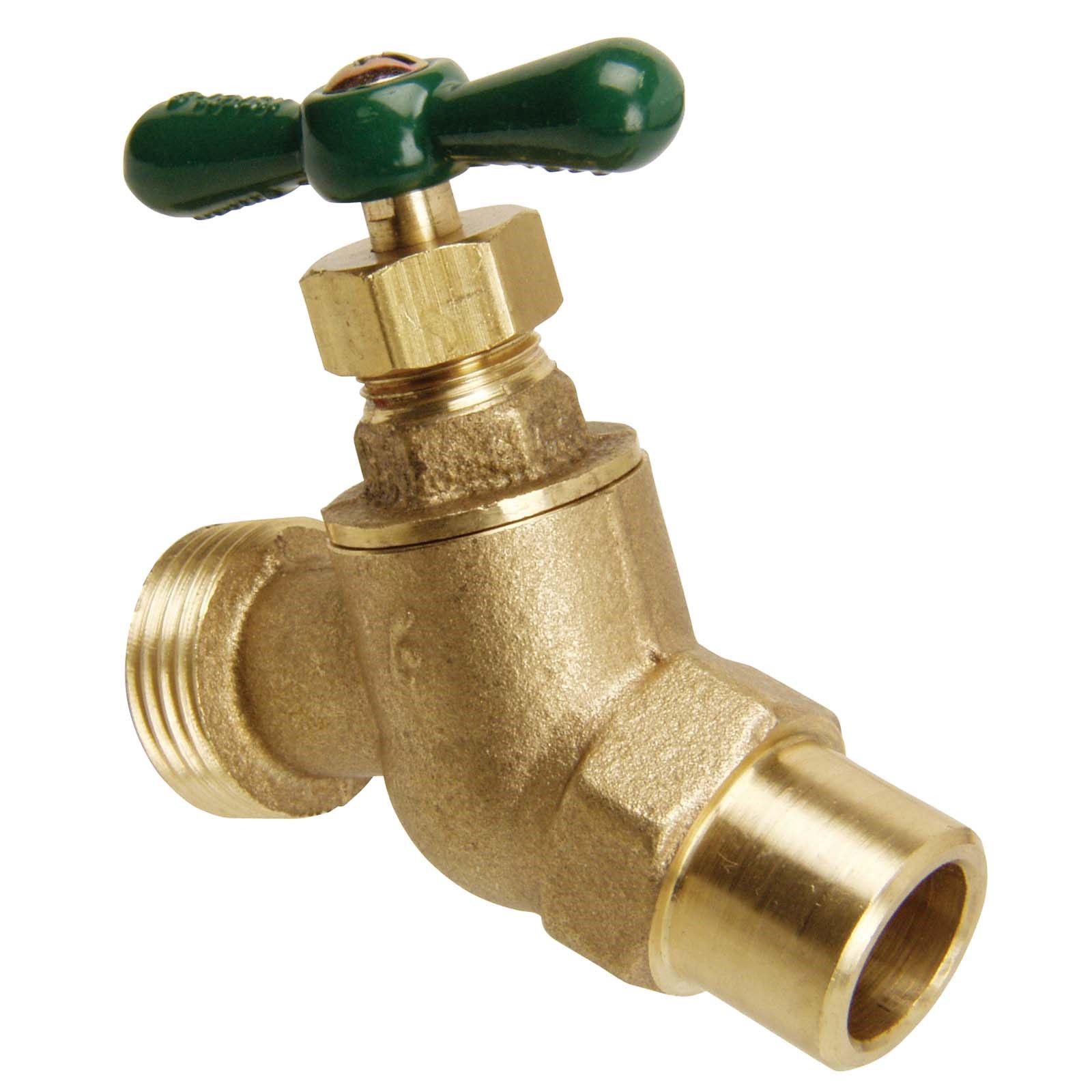 80034 PROSERIES 1/2 C 1/4-TURN NO-KINK HOSE BIBB WITH TE