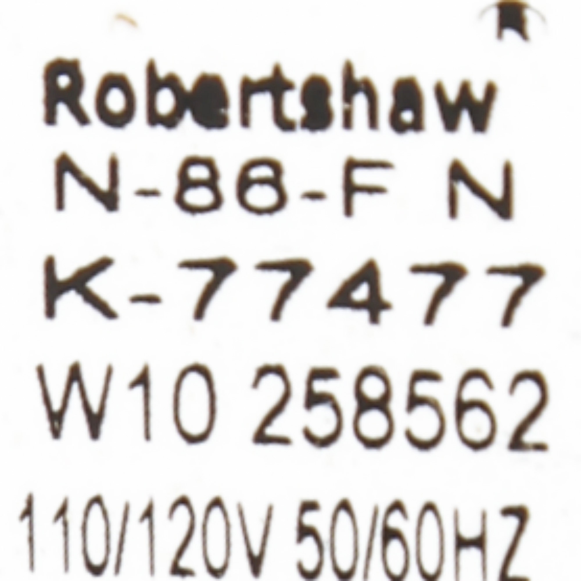WPW10258562 Whirlpool Refrigerator Inlet Valve