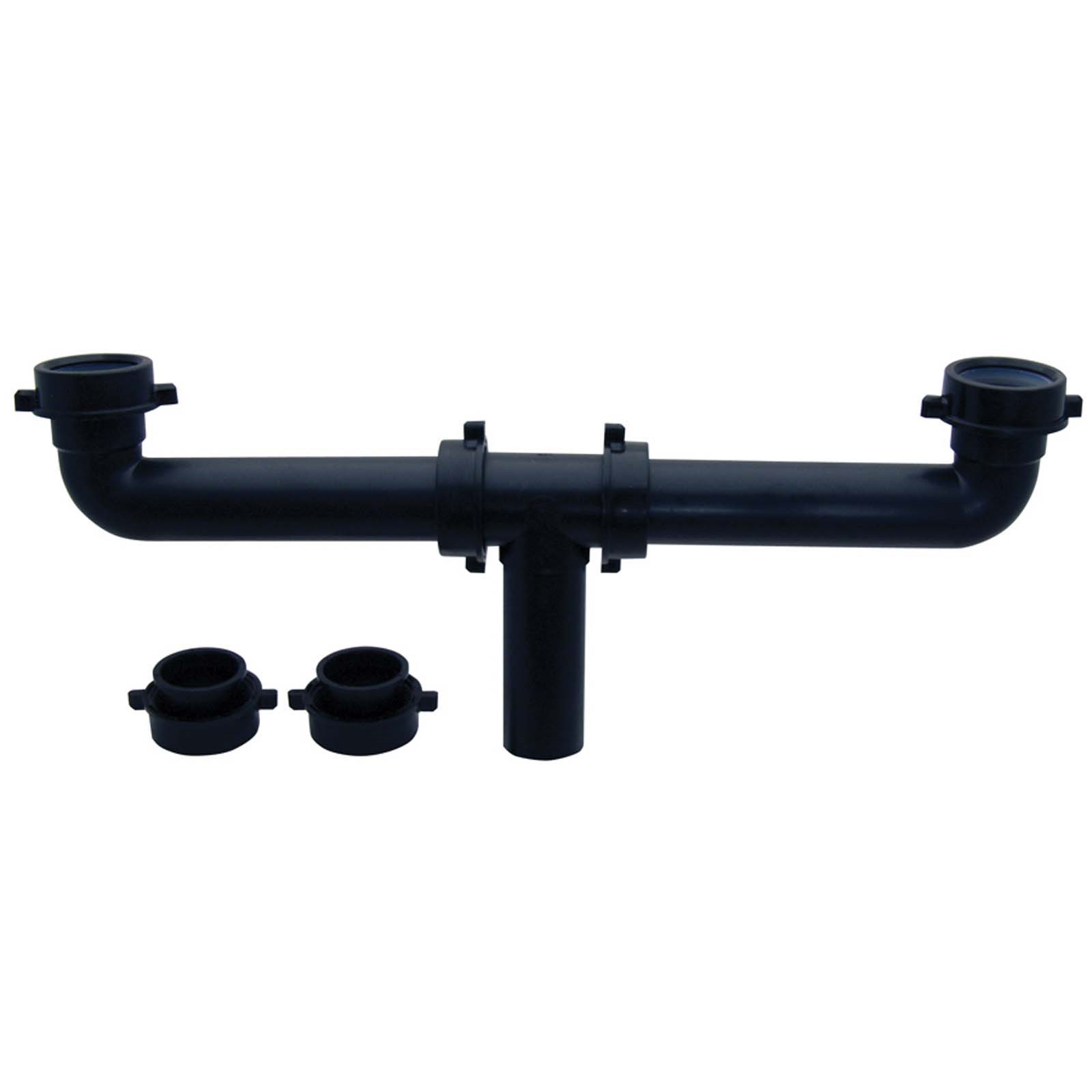 52665W 1-1/2 PLASTIC UNIVERSAL CONNECT BAFFLE CENTER OUTL