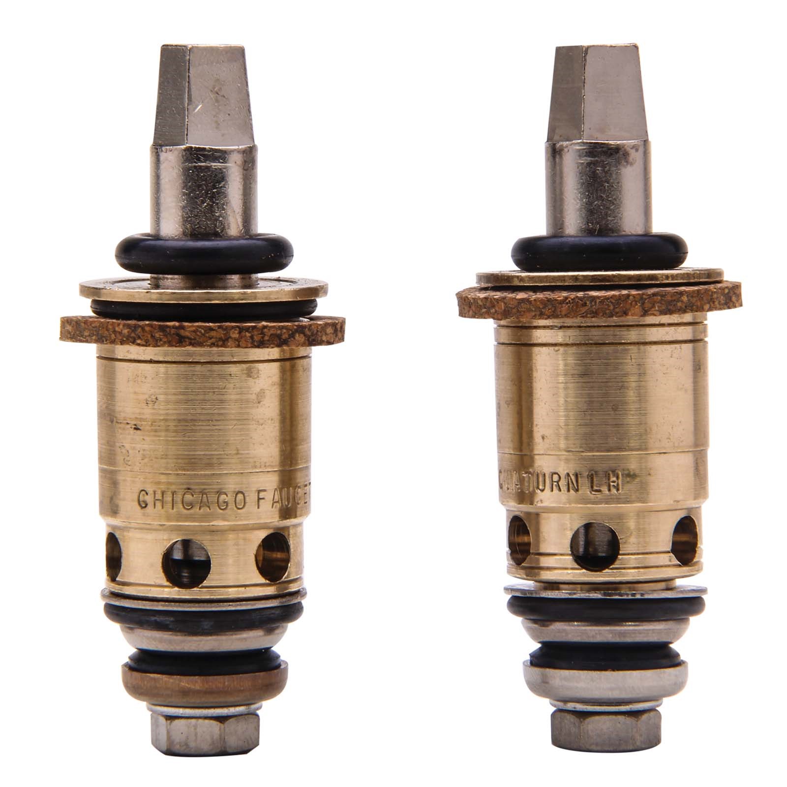 10174NL CHICAGO QUATURN STEM PAIR (FOR LEVER HANDLES)