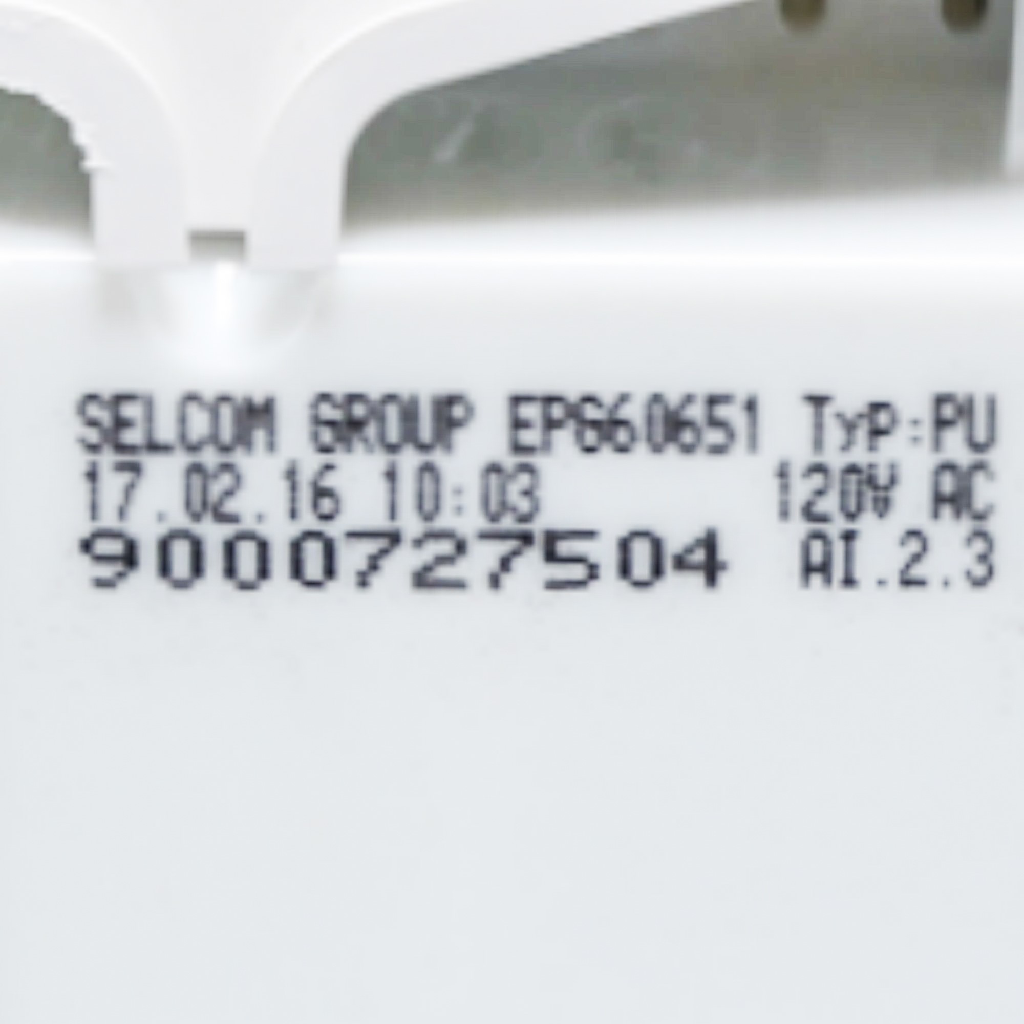00752736 CONTROL MODULE PROGRAMMED