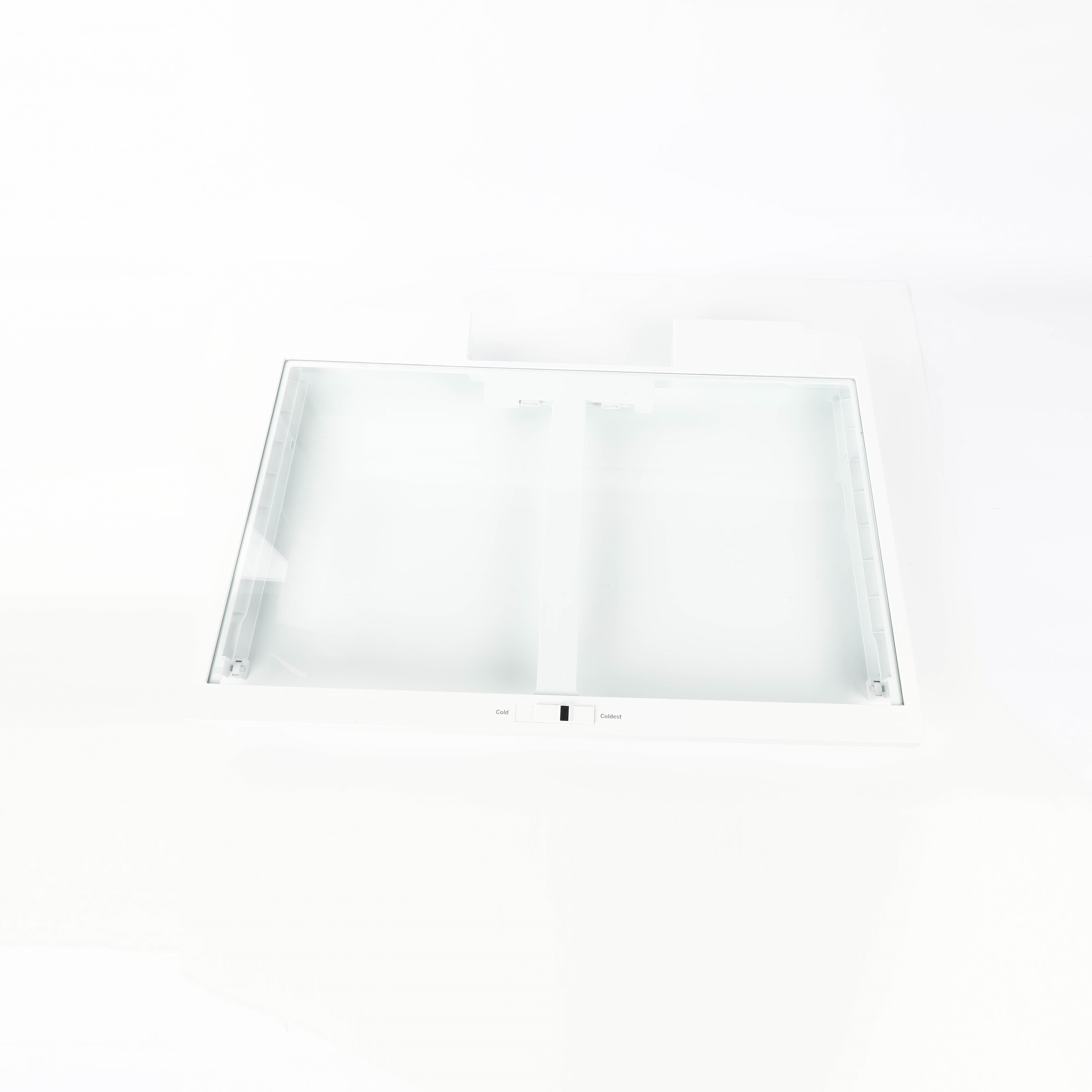 WR71X42032 FULL-WIDTH DRAWER COVER WITH GLASS