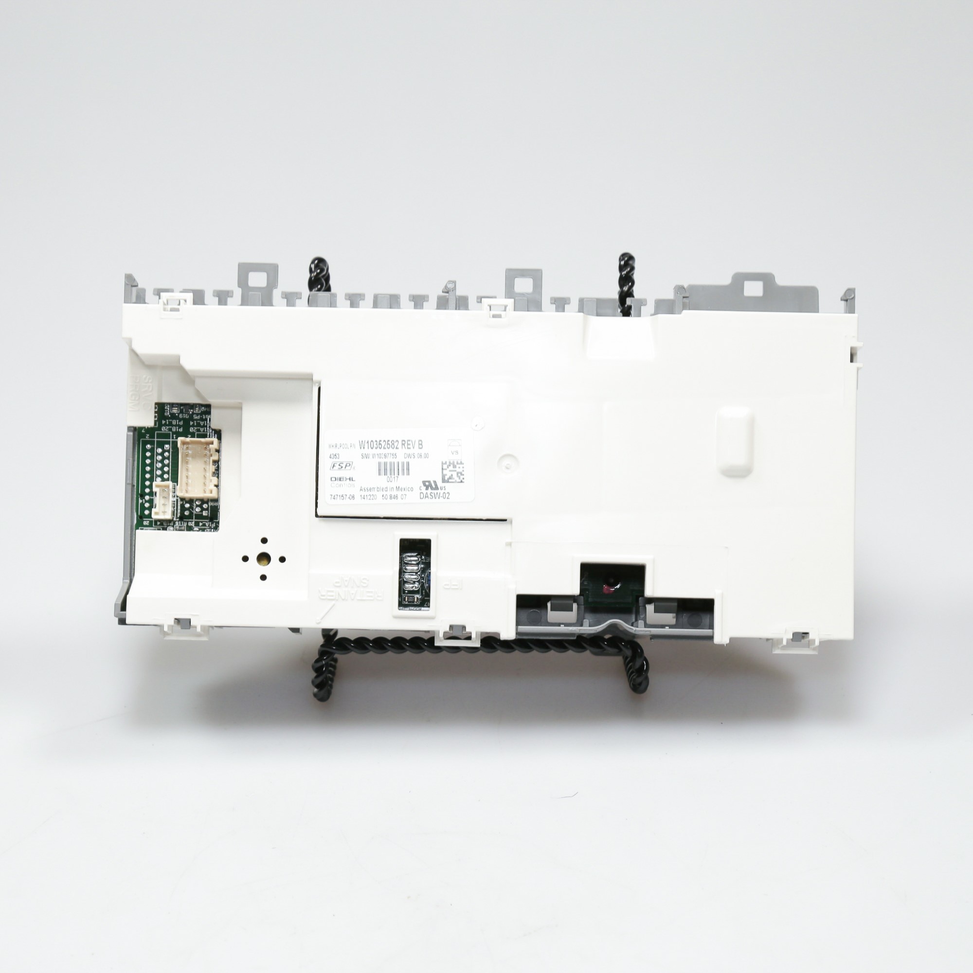 WPW10352582 Whirlpool Dishwasher Electronic Control Board