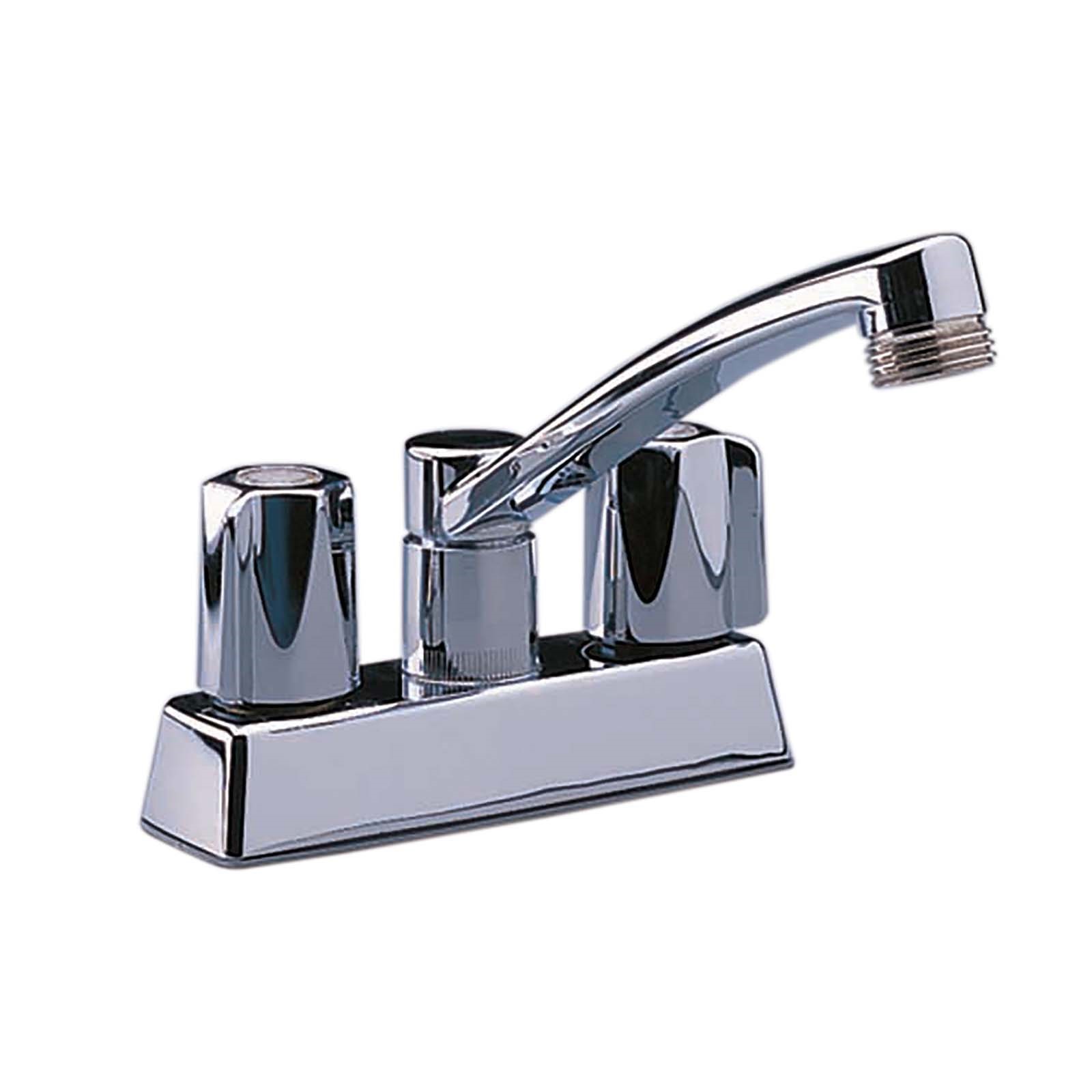 BLK0305 ENCORE 2 HDLE LAUNDRY FAUCET SM CANOPY HDLES,CH