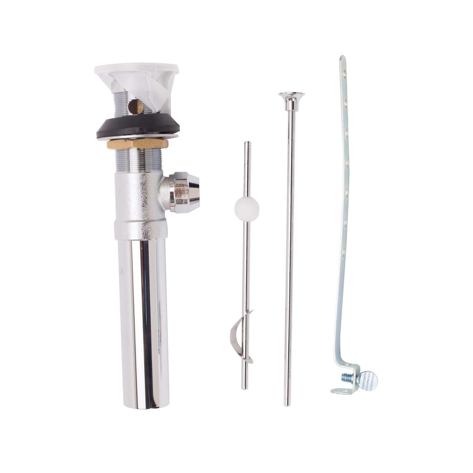 86864 PREMIUM BRASS LAV POP-UP ASSY, 1-1/4, CH
