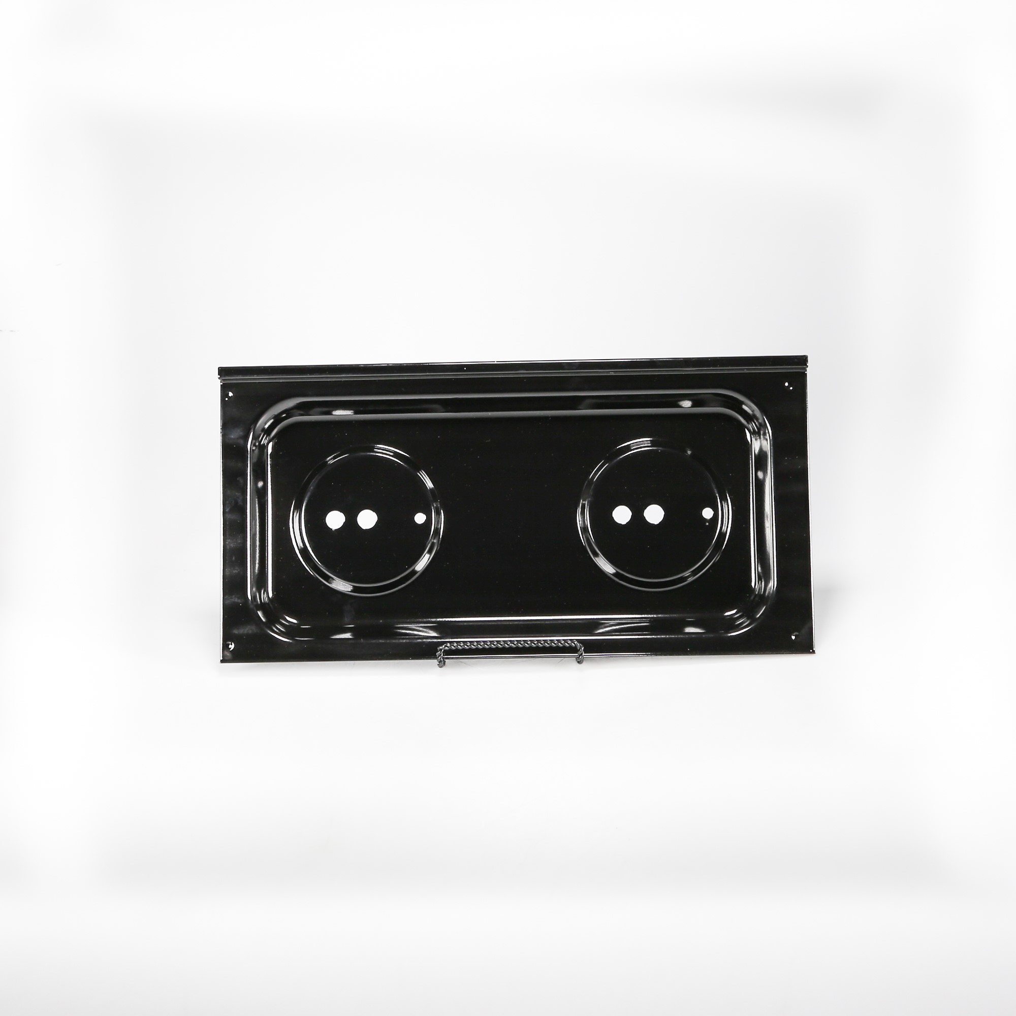 WB32X10072 DOUBLE BURNER PAN-LEFT- FLANGE GAS.