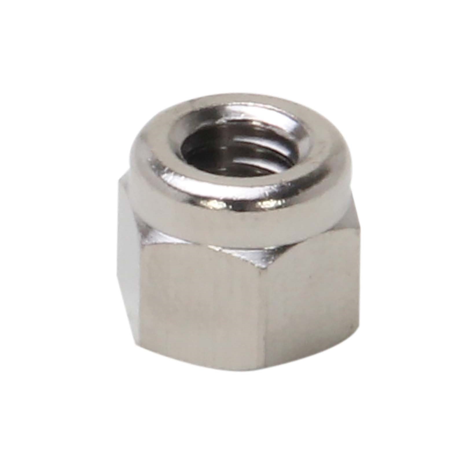 51409 CLOSET BOLT NUT 5/16 - 18 NICKEL PLATED BRASS