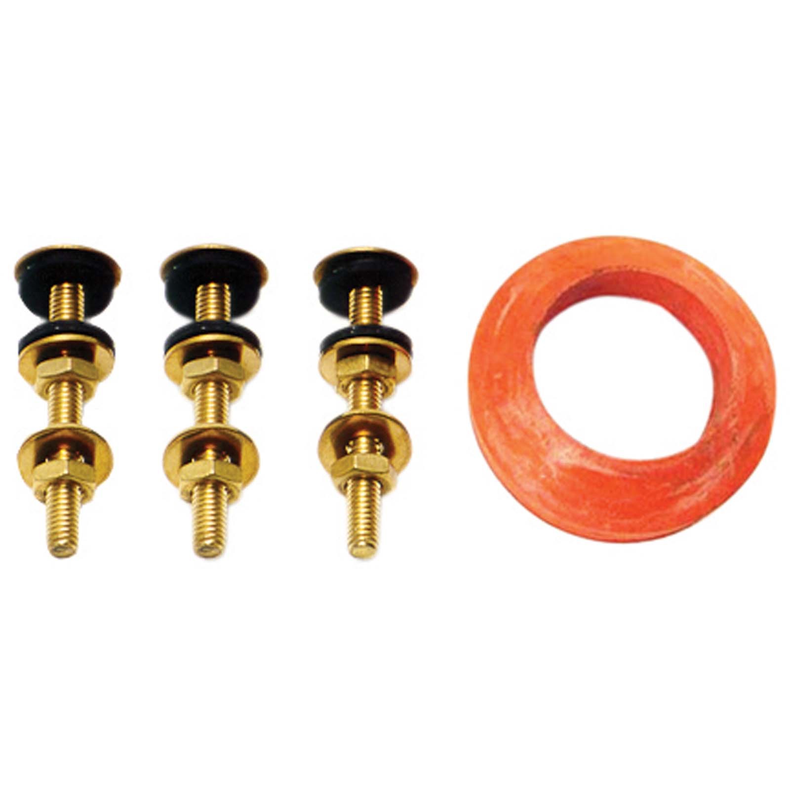 80029 CLOSE COUPLED TANK KIT 3 BOLTS W/AM. STANDARD GASK