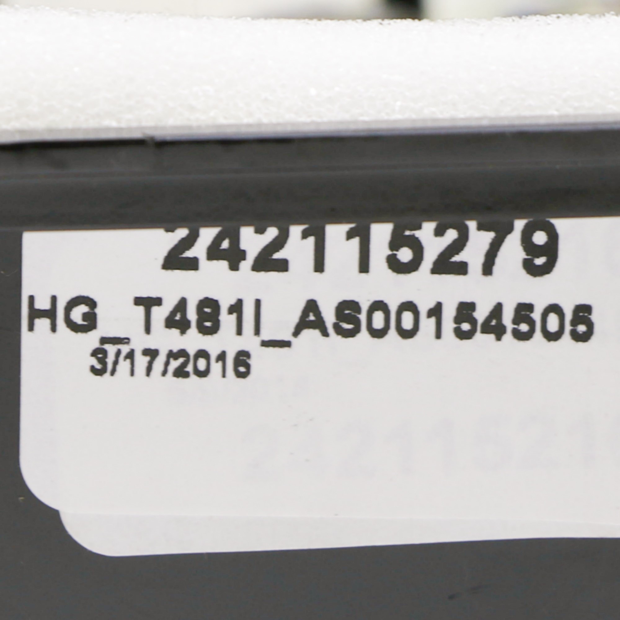 242115279 Frigidaire Refrigerator Main Power Board
