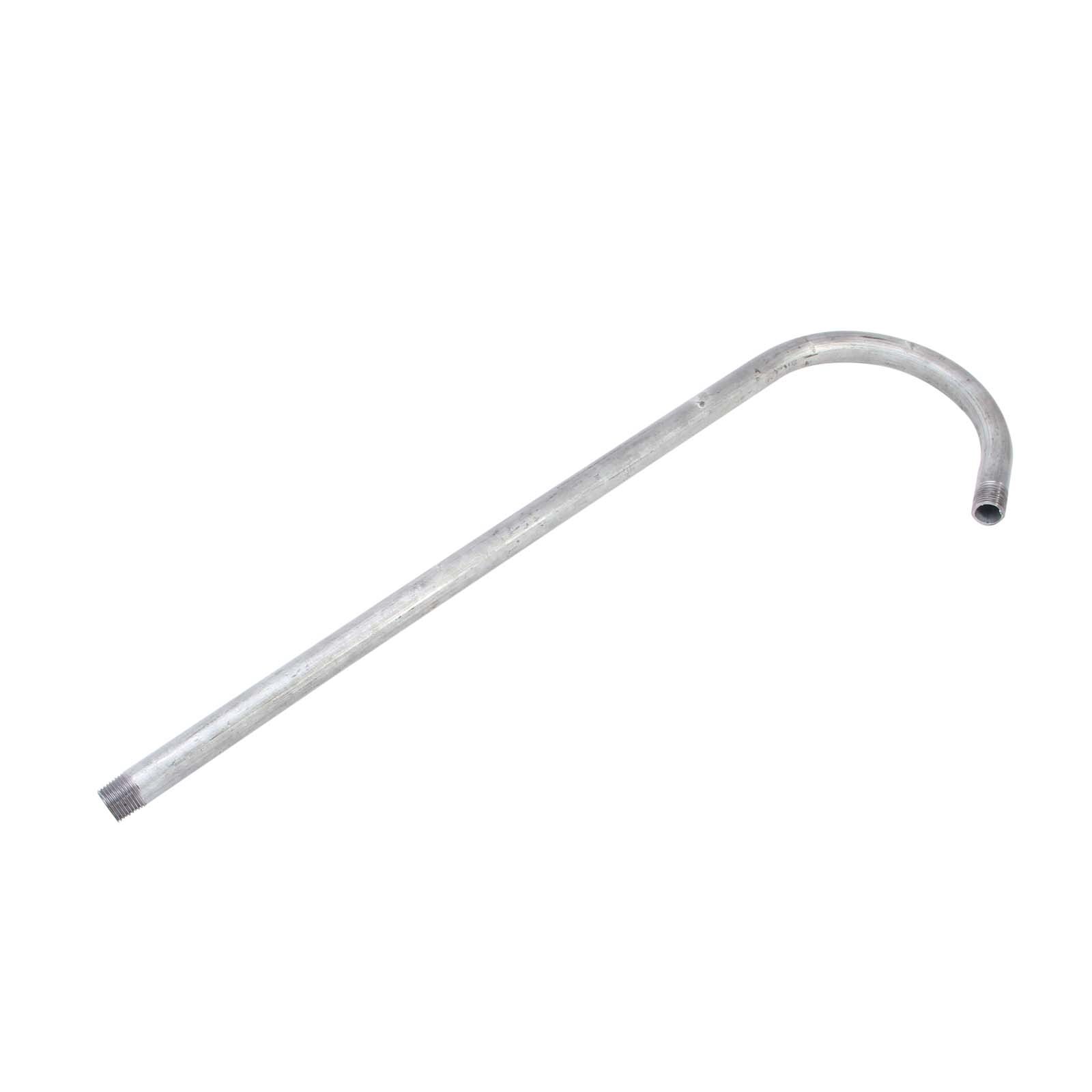 23512 GALVANIZED GOOSENECK RISER FOR FINALE EXPOSED SHOW
