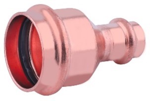 99018 1-1/2 FTG X 1-1/2 PRESS COPPER 90° STREET ELBOW