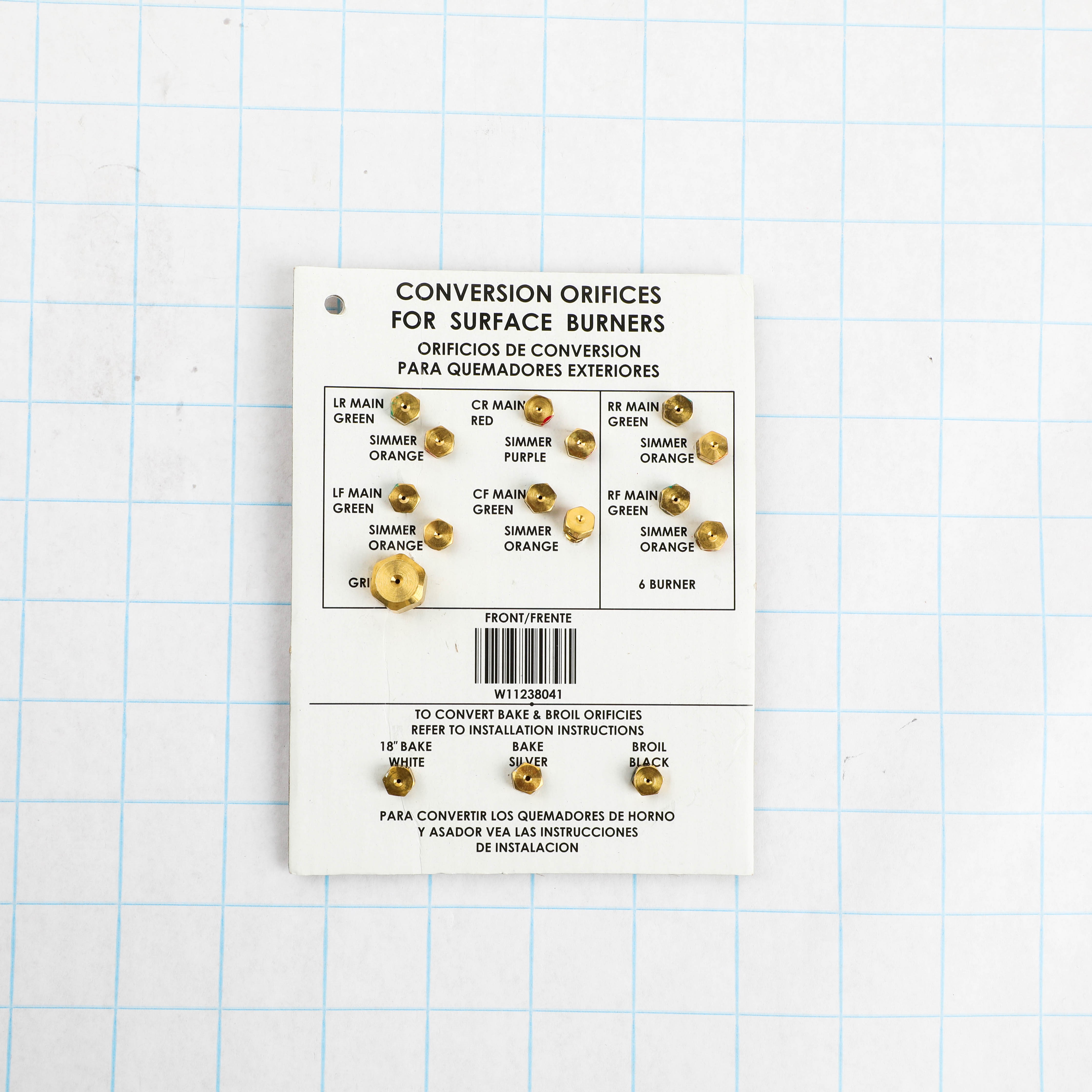 W11428599 Whirlpool Conversion Kit