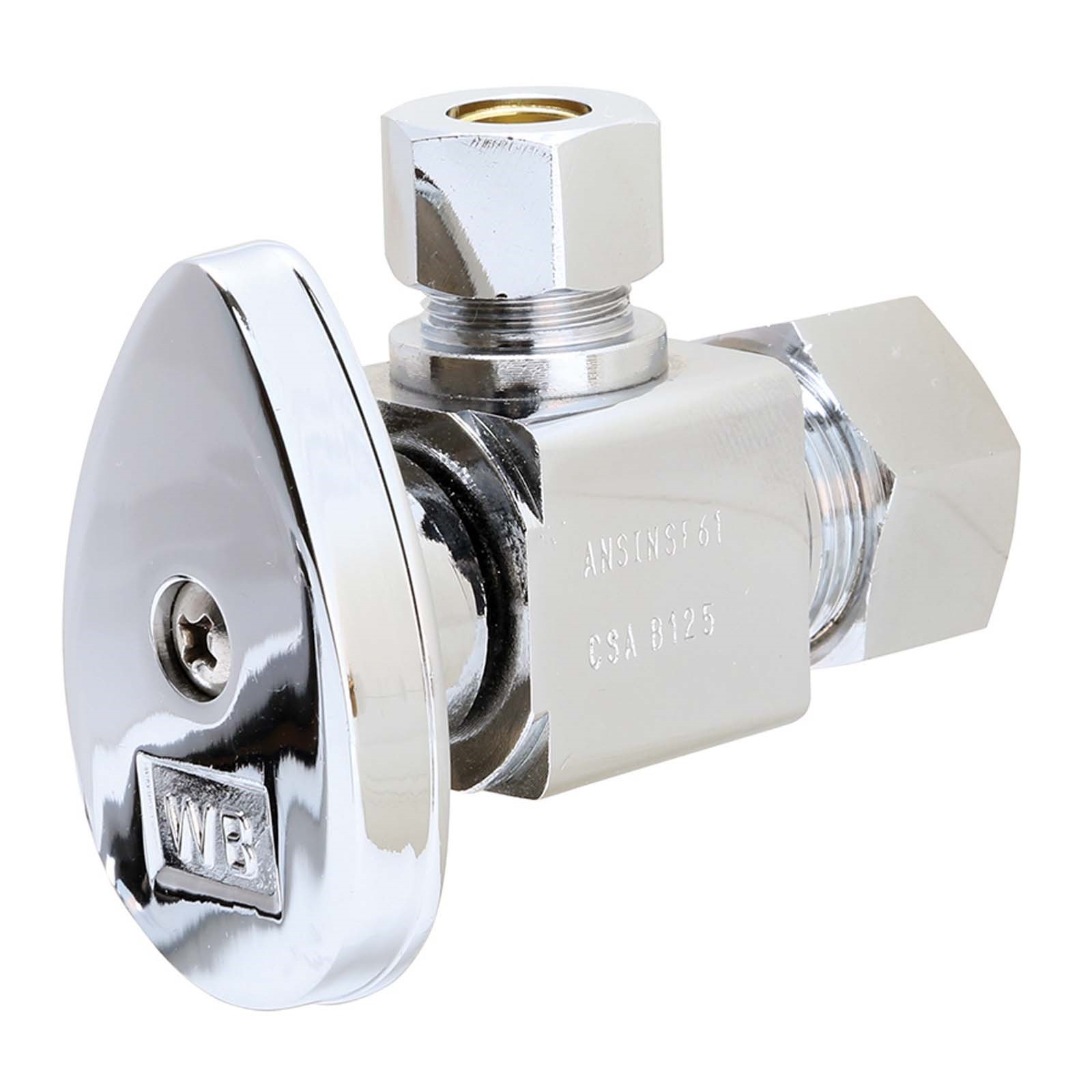 83420 5/8 OD COM X 3/8 COM FINALE ULTIMATE BRASS 1/4 TUR