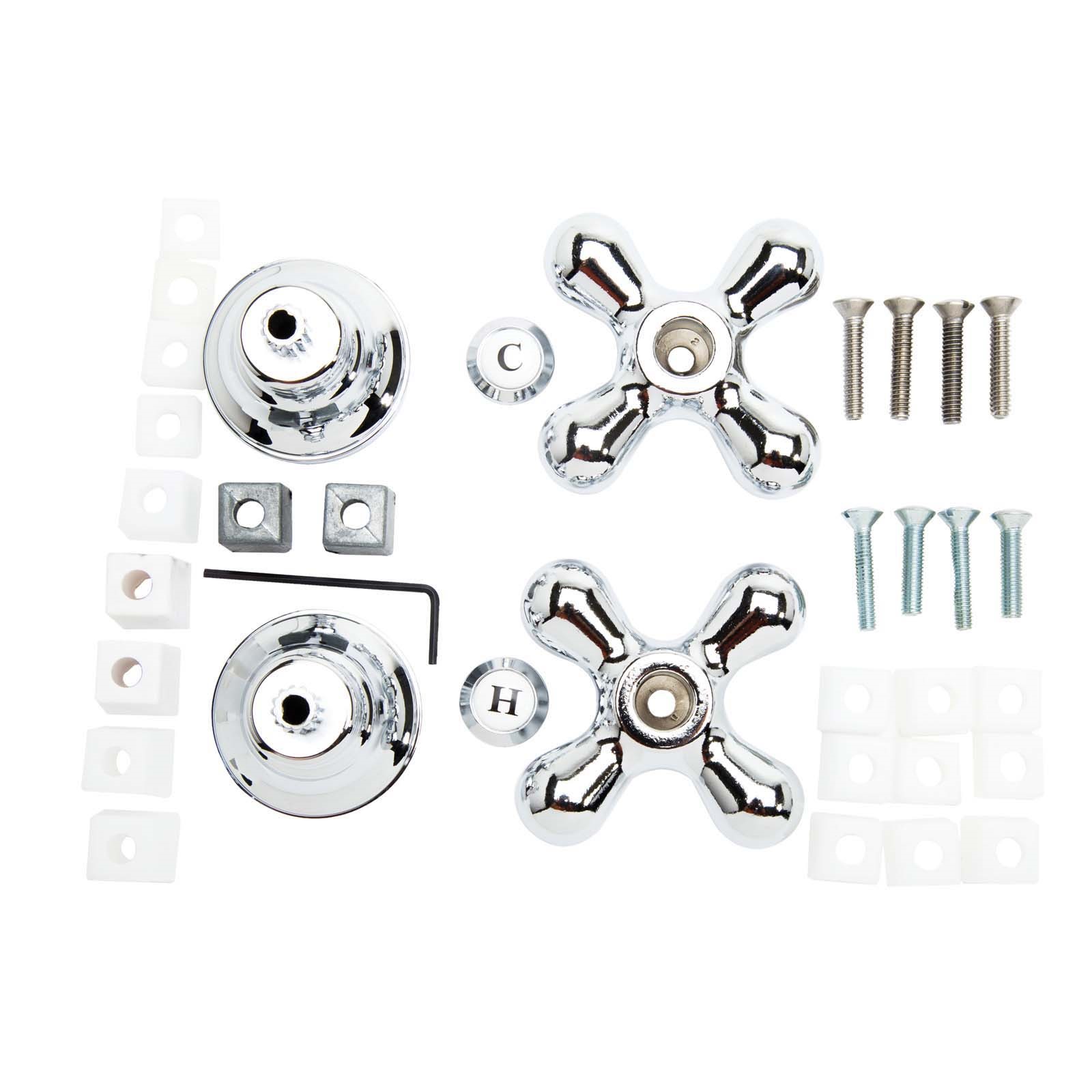 46262 PR CHROME METAL CROSS