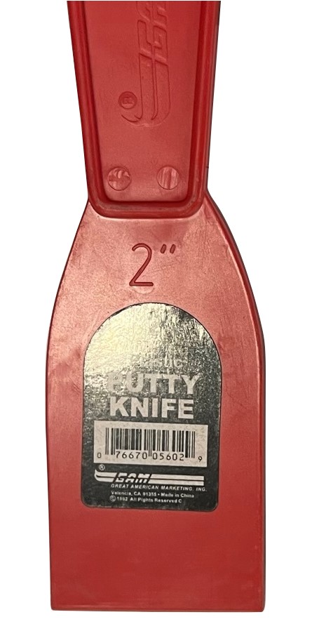 63345 HIGH-CARBON STEEL PROFESSIONAL GRADE FLEX PUTTY KN