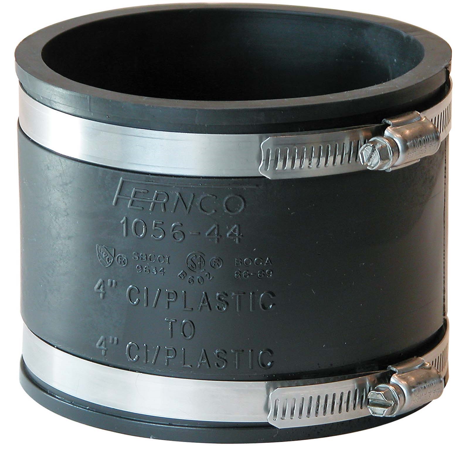 52208 FERNCO FLEXIBLE COUPLINGS 4 PIPE SIZE
