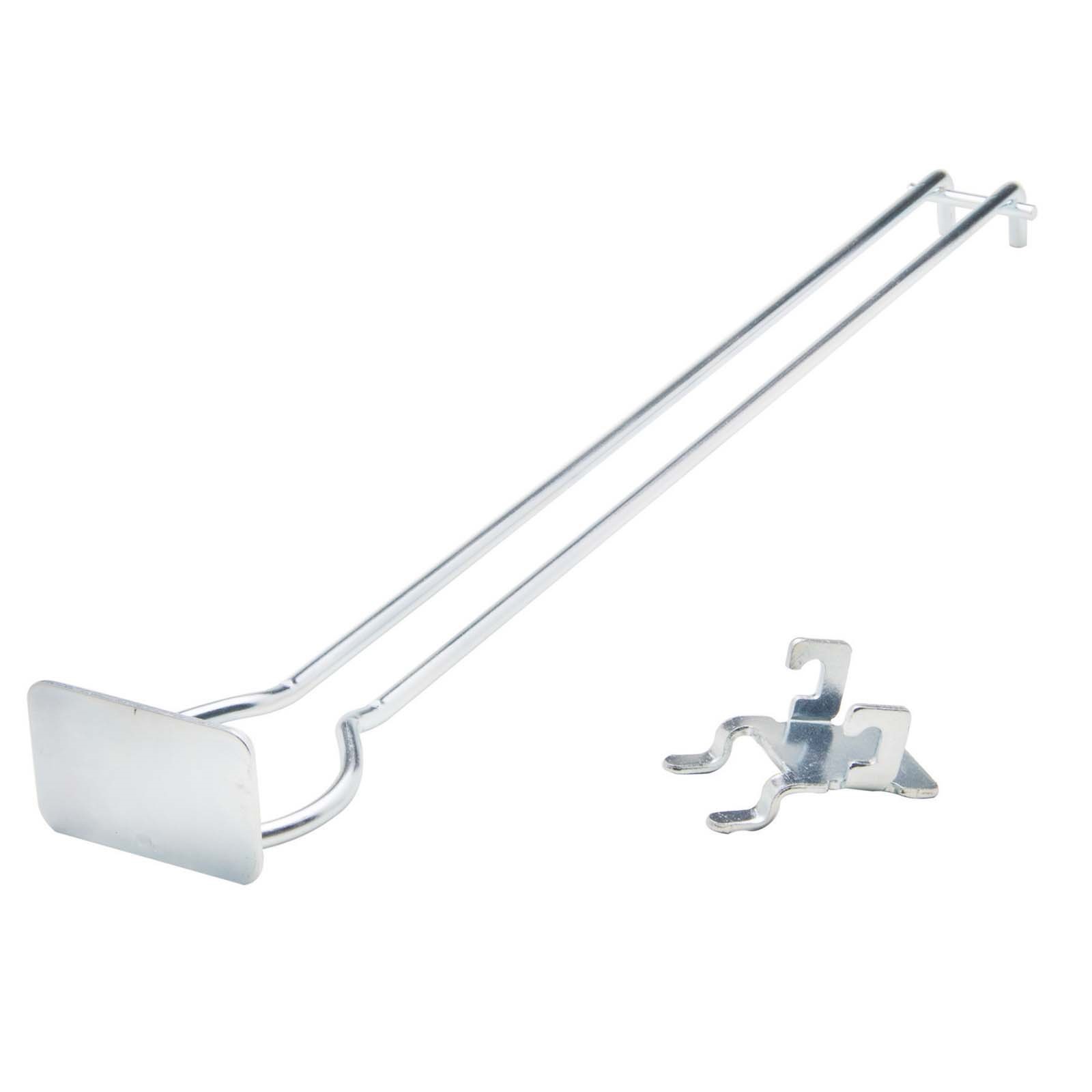 81047 SINGLE PEG BOARD HOOK WITH LABEL, 12