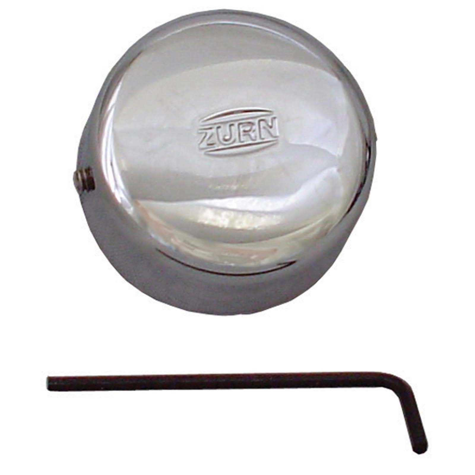 71641 ZURN P6000-VC SILVER METAL VANDAL RESISTANT CONTRO