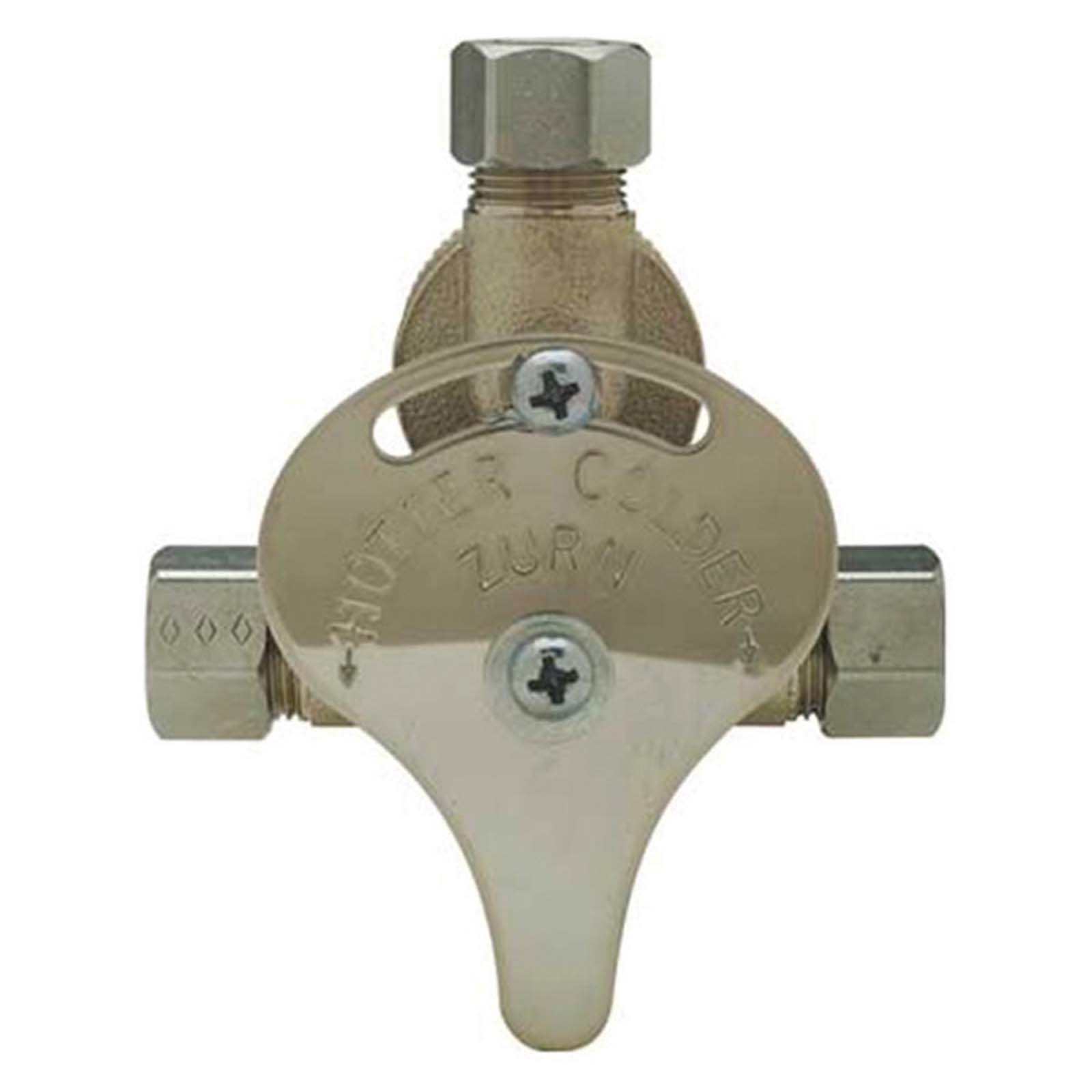 71697 ZURN P6900-MV MIXING VALVE WITH FILTER AND BACKCHE